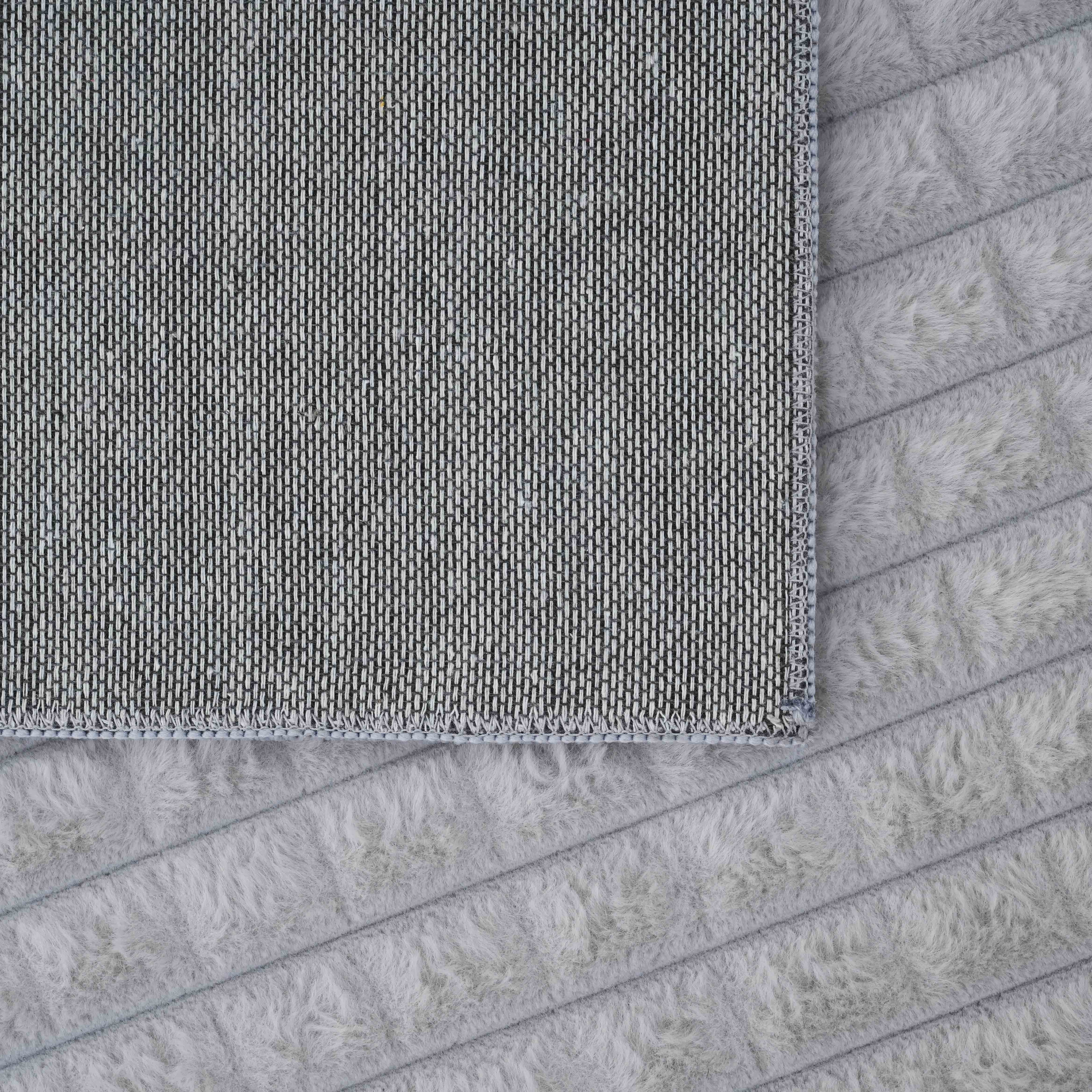 سجادة مخملية وناعمة بنقوش مربعات من إلسدون - 120x170 سم-hbxdecorandfurnishings-floorcoverings-rugs-image-5