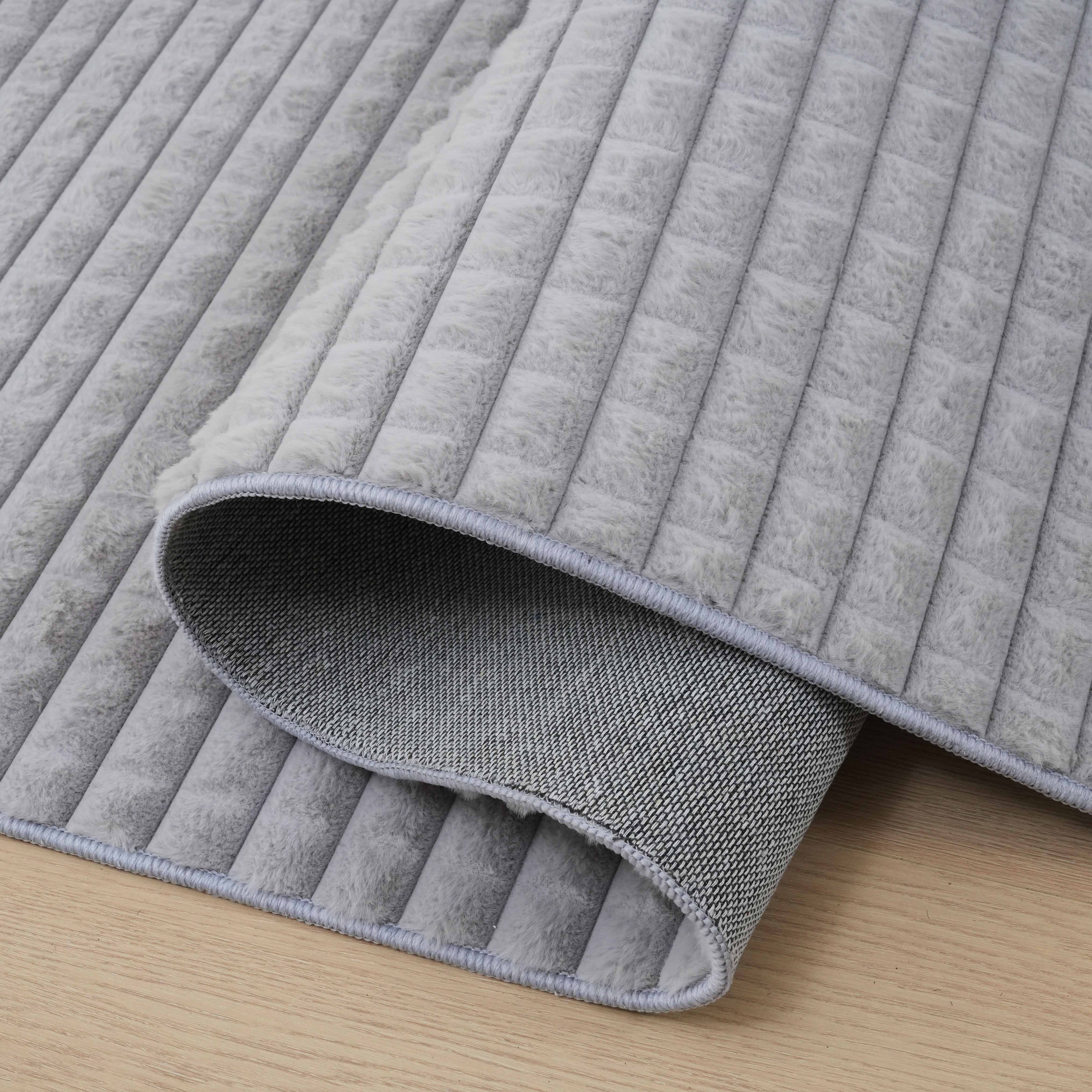 Elsdon Blocks Patterned Soft and Plush Rug - 240x360 cm-hbxdecorandfurnishings-floorcoverings-rugs-image-4