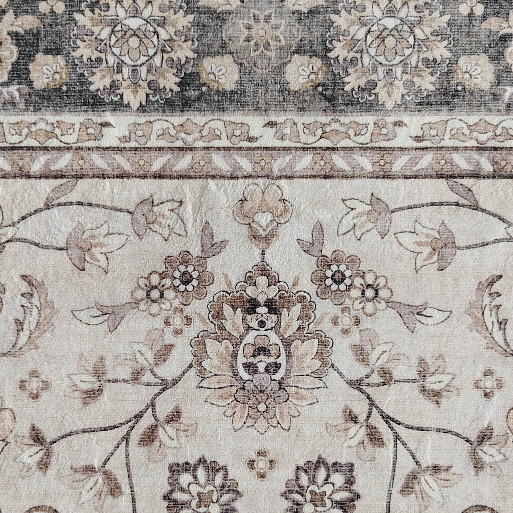 Nias Aria Printed Plush Fur Rug - 160x230 cm-hbxdecorandfurnishings-floorcoverings-rugs-image-4