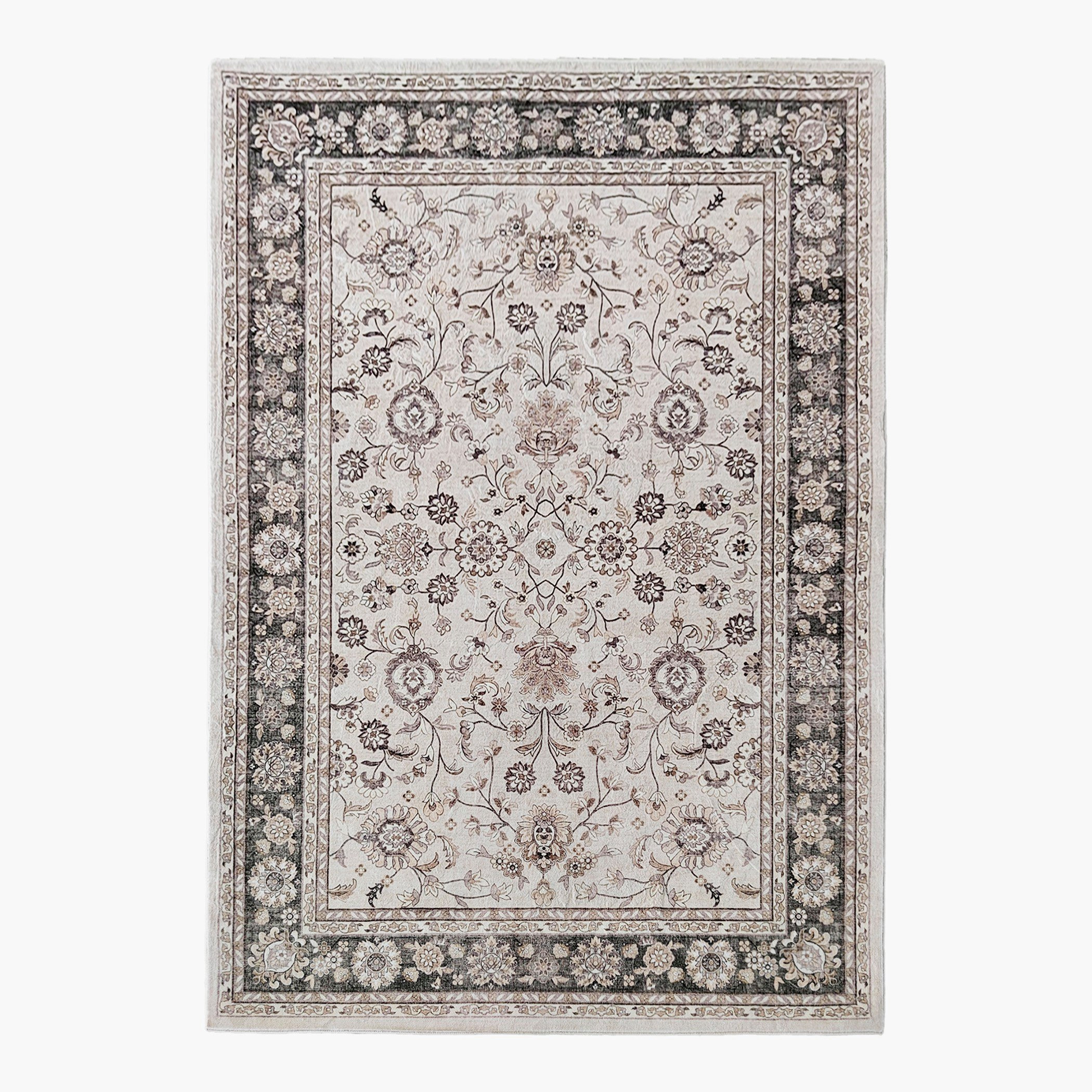Nias Aria Printed Plush Fur Rug - 160x230 cm-hbxdecorandfurnishings-floorcoverings-rugs-image-5