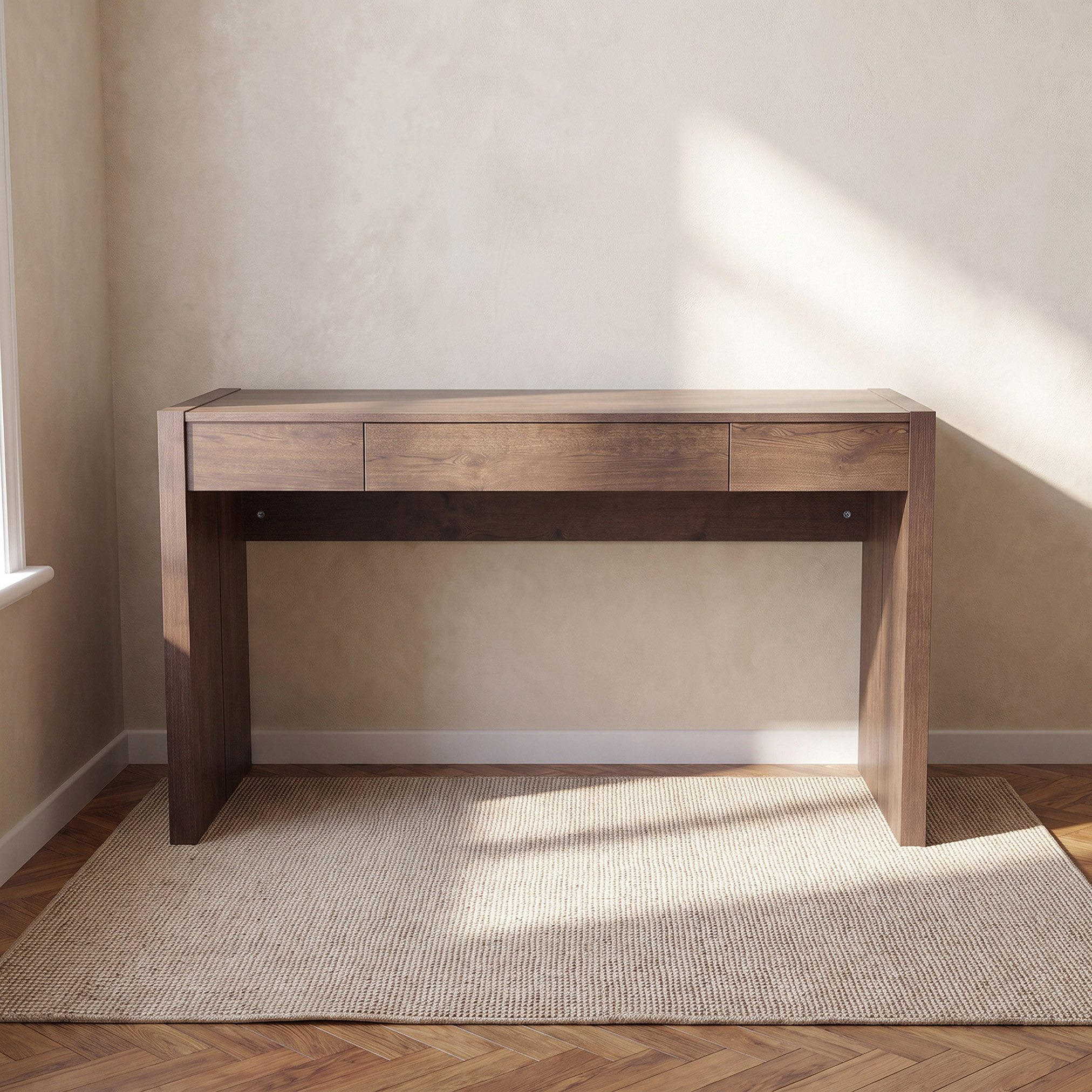 Riccardo with Drawer Study Desk-hbxfurniture-office-desks-image-3