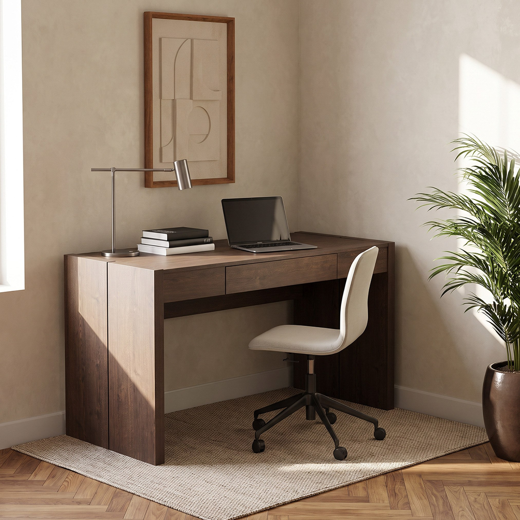 Riccardo with Drawer Study Desk-hbxfurniture-office-desks-image-7