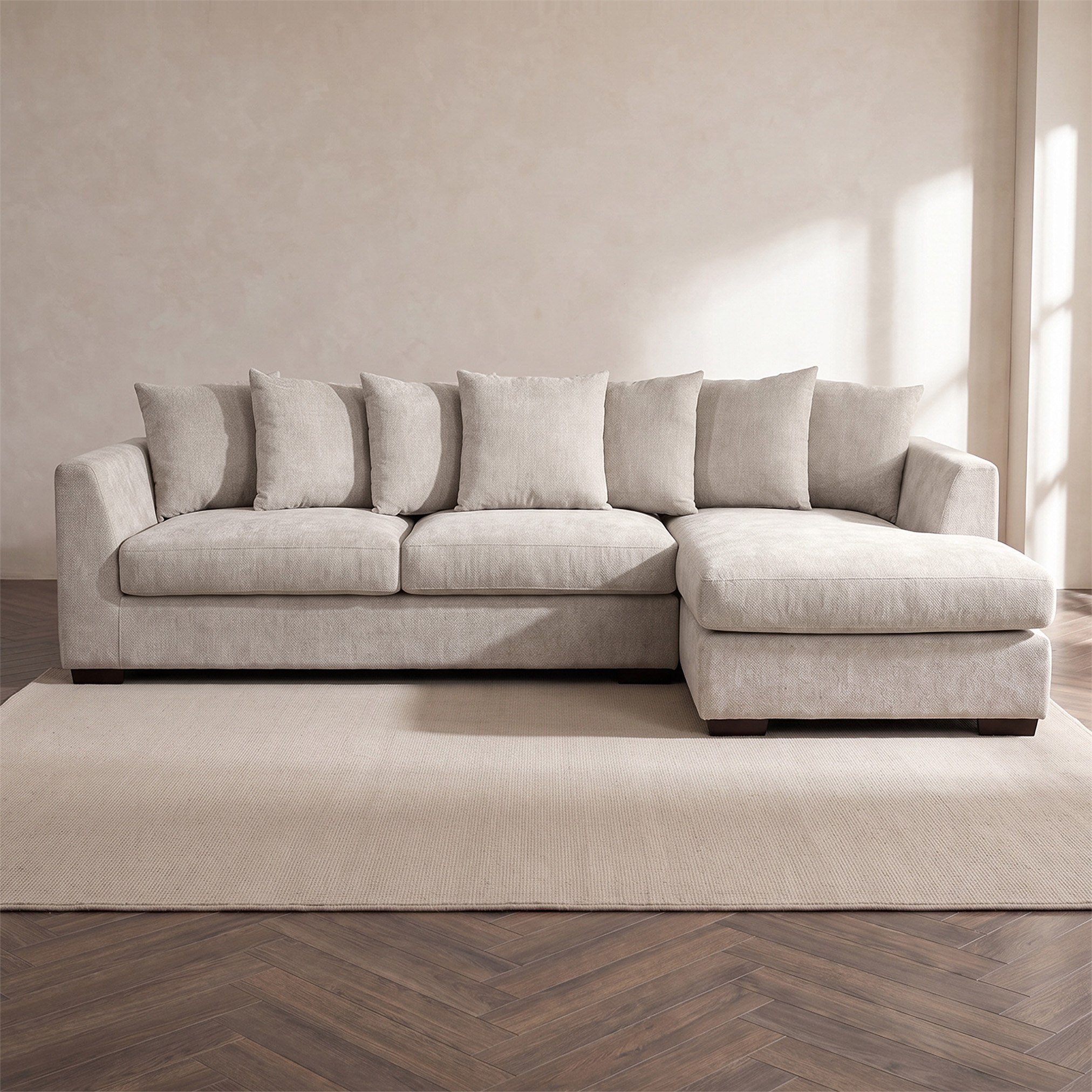 Thea 4-Seater Right Corner Fabric Sofa with 7 Cushions-hbxlivingroom-sofasandarmchairs-cornersofas-image-3