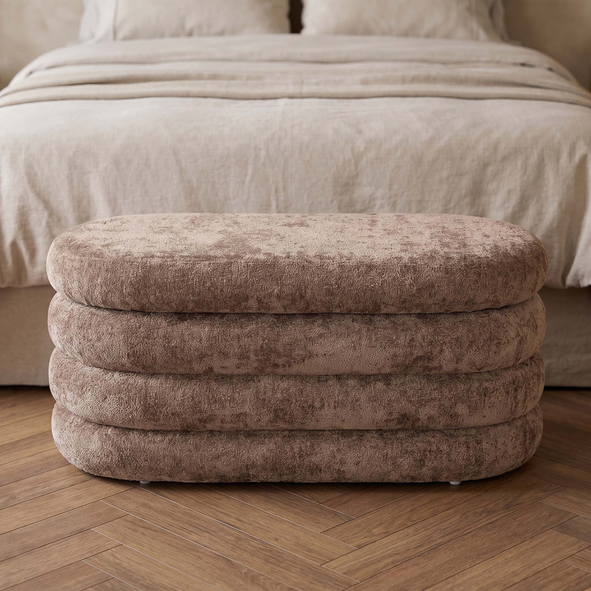Frida 3-Piece Bed Bench with Storage Ottoman Set-hbxfurniture-sofasandarmchairs-benches-image-3