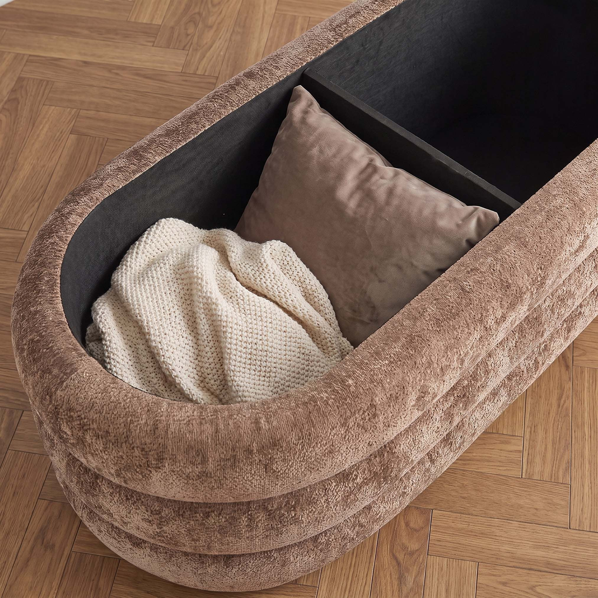 Frida 3-Piece Bed Bench with Storage Ottoman Set-hbxfurniture-sofasandarmchairs-benches-image-5