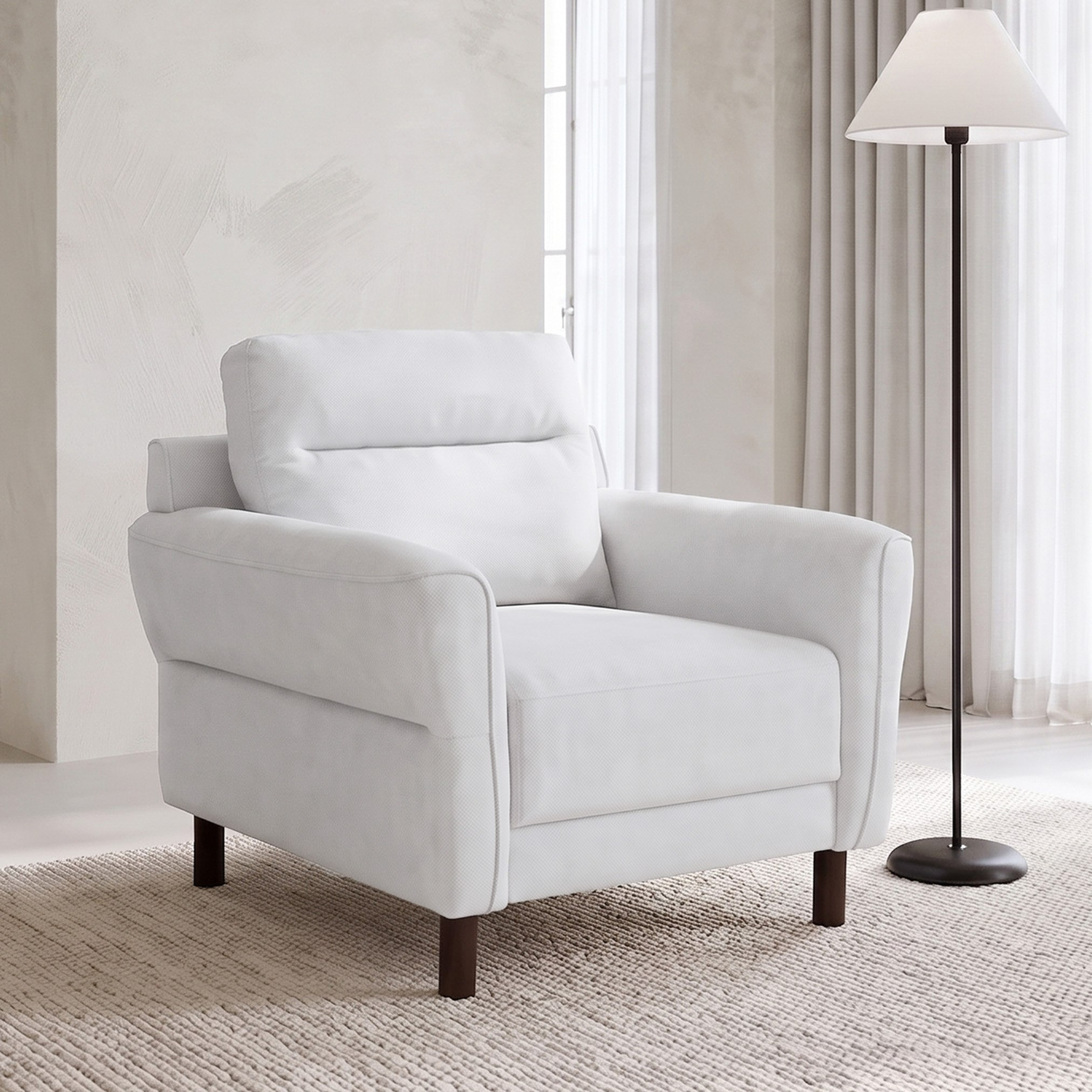 Solonos Fabric Armchair Sofa-hbxfurniture-sofasandarmchairs-armchairs-image-1