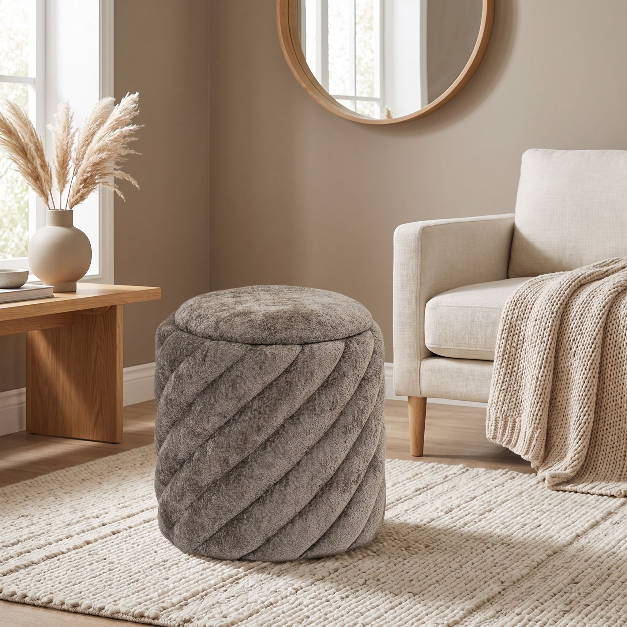 Mars Fabric Ottoman with Storage-hbxlivingroom-sofasandarmchairs-ottomansandfootstools-image-1