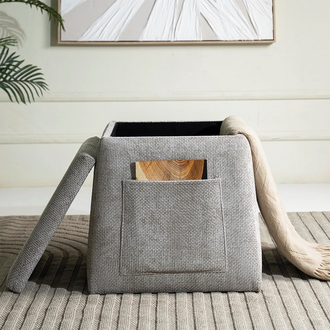 Sven Fabric Ottoman with Storage and Wooden Top-hbxlivingroom-sofasandarmchairs-ottomansandfootstools-image-3