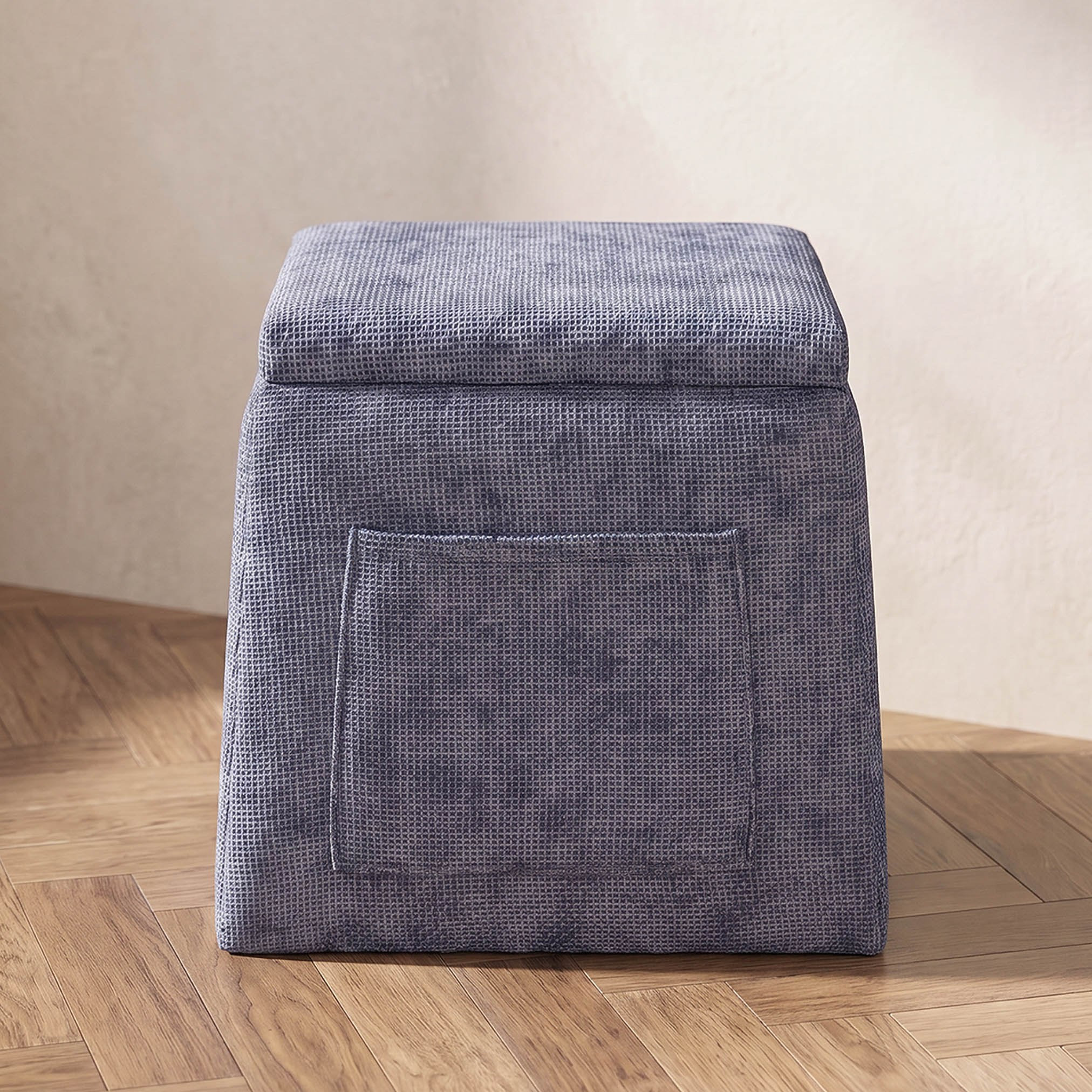 Sven Fabric Ottoman with Storage and Wooden Top-hbxlivingroom-sofasandarmchairs-ottomansandfootstools-image-2