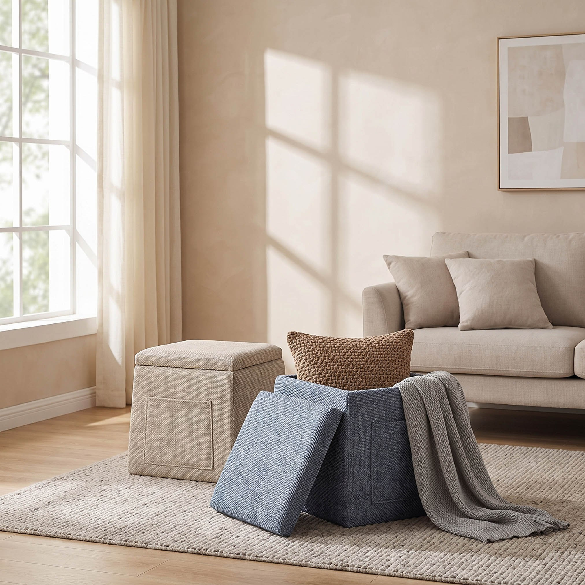 Sven Fabric Ottoman with Storage and Wooden Top-hbxlivingroom-sofasandarmchairs-ottomansandfootstools-image-5