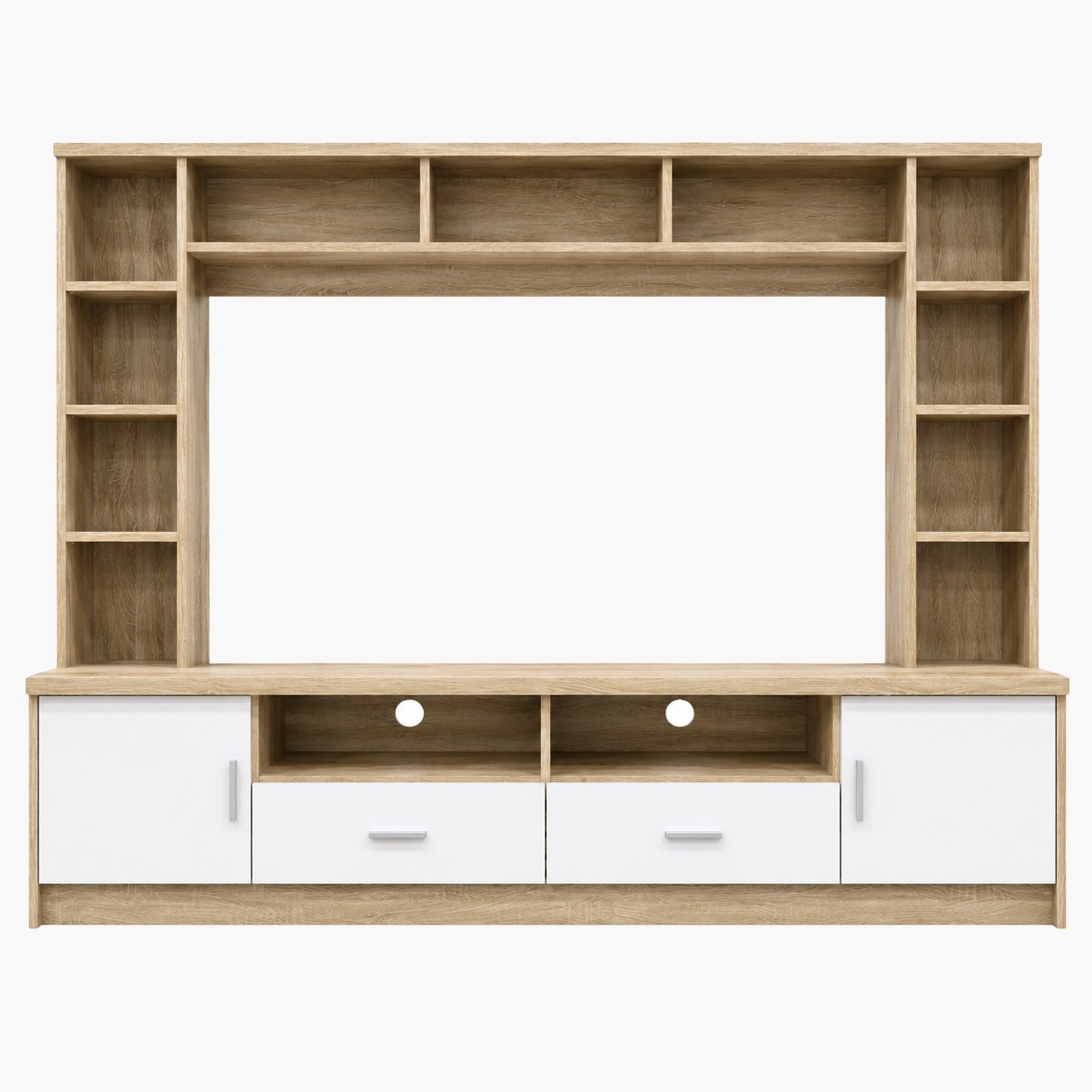 Movo Coda Carnation Wall Unit for TVs up to 65 inches-hbxlivingroom-mediaunitsandstorage-wallunits-image-6