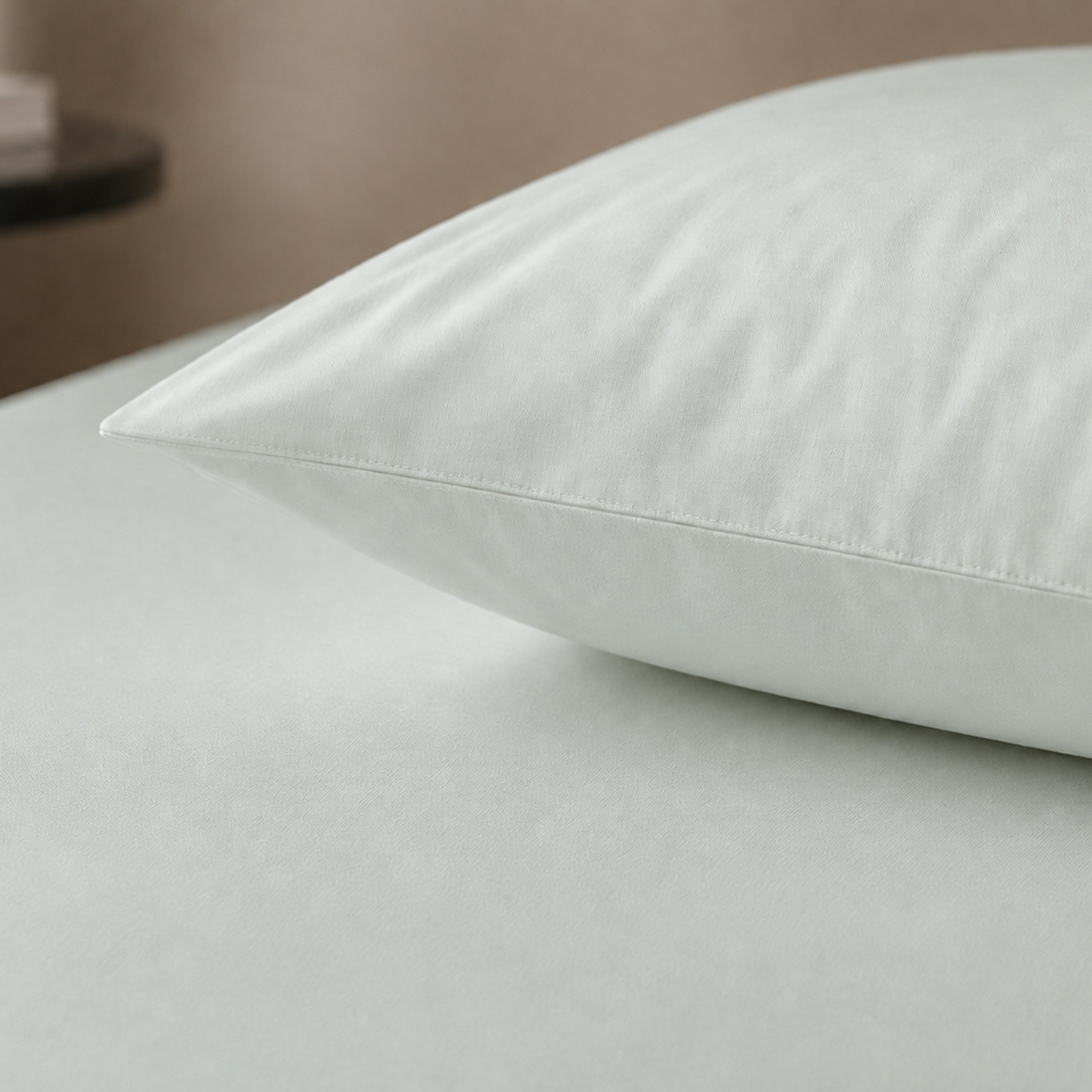 Newport 600 Thread Count 2-Piece Solid Single Fitted Sheet Set - 90x200+36 cm-hbxhomeware-bedding-fittedsheets-image-3