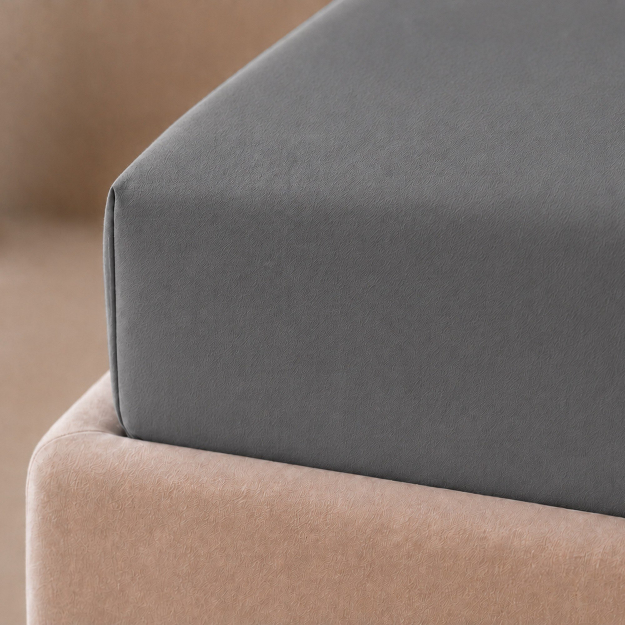 Newport 600 Thread Count 2-Piece Solid Twin Fitted Sheet Set - 120x200+36 cm-hbxhomeware-bedding-fittedsheets-image-4