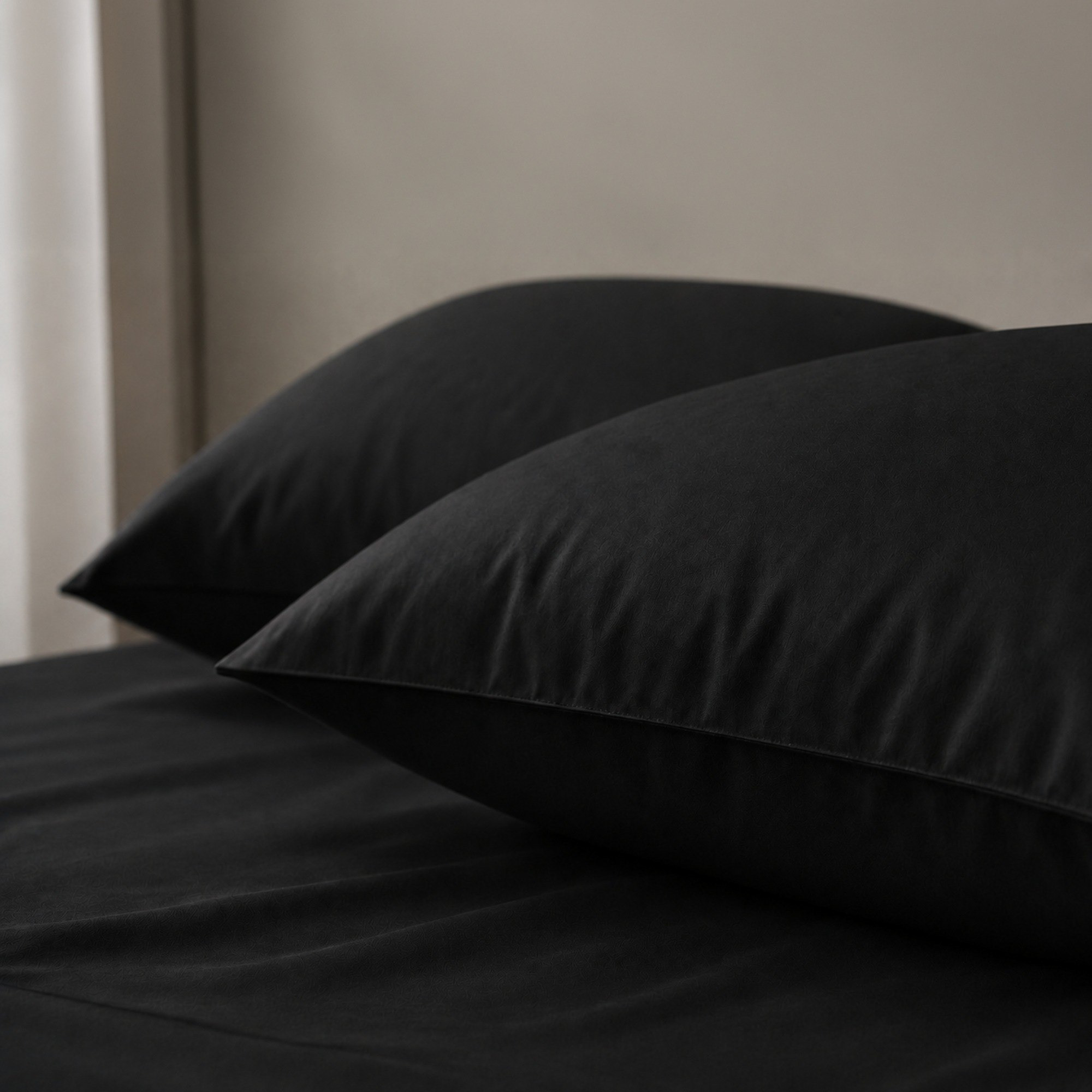 Newport 600 Thread Count 3-Piece Solid Super Queen Fitted Sheet Set - 160x200+36 cm-hbxhomeware-bedding-fittedsheets-image-3