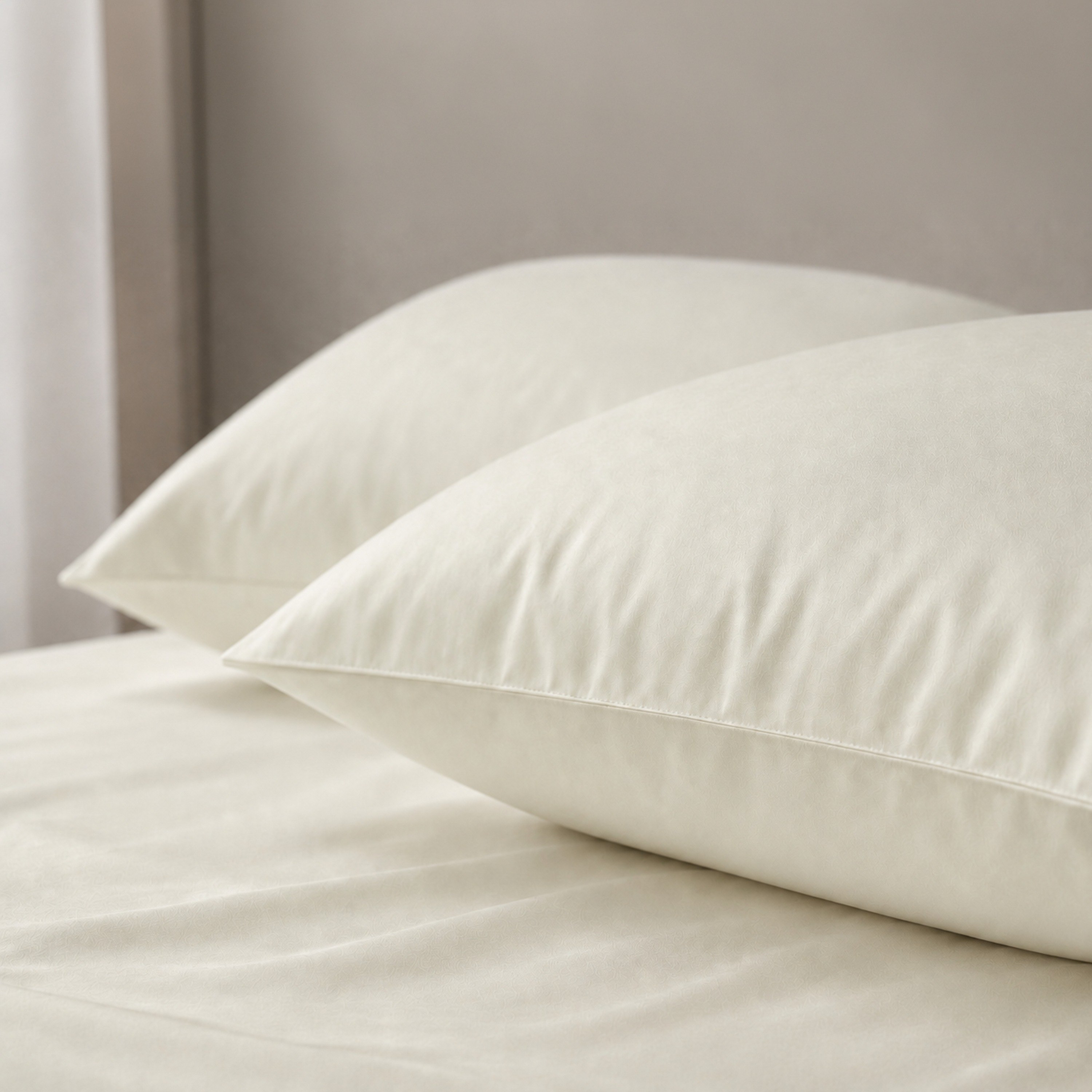 Newport 600 Thread Count 3-Piece Solid Super King Fitted Sheet Set - 180x200+36 cm-hbxhomeware-bedding-fittedsheets-image-3