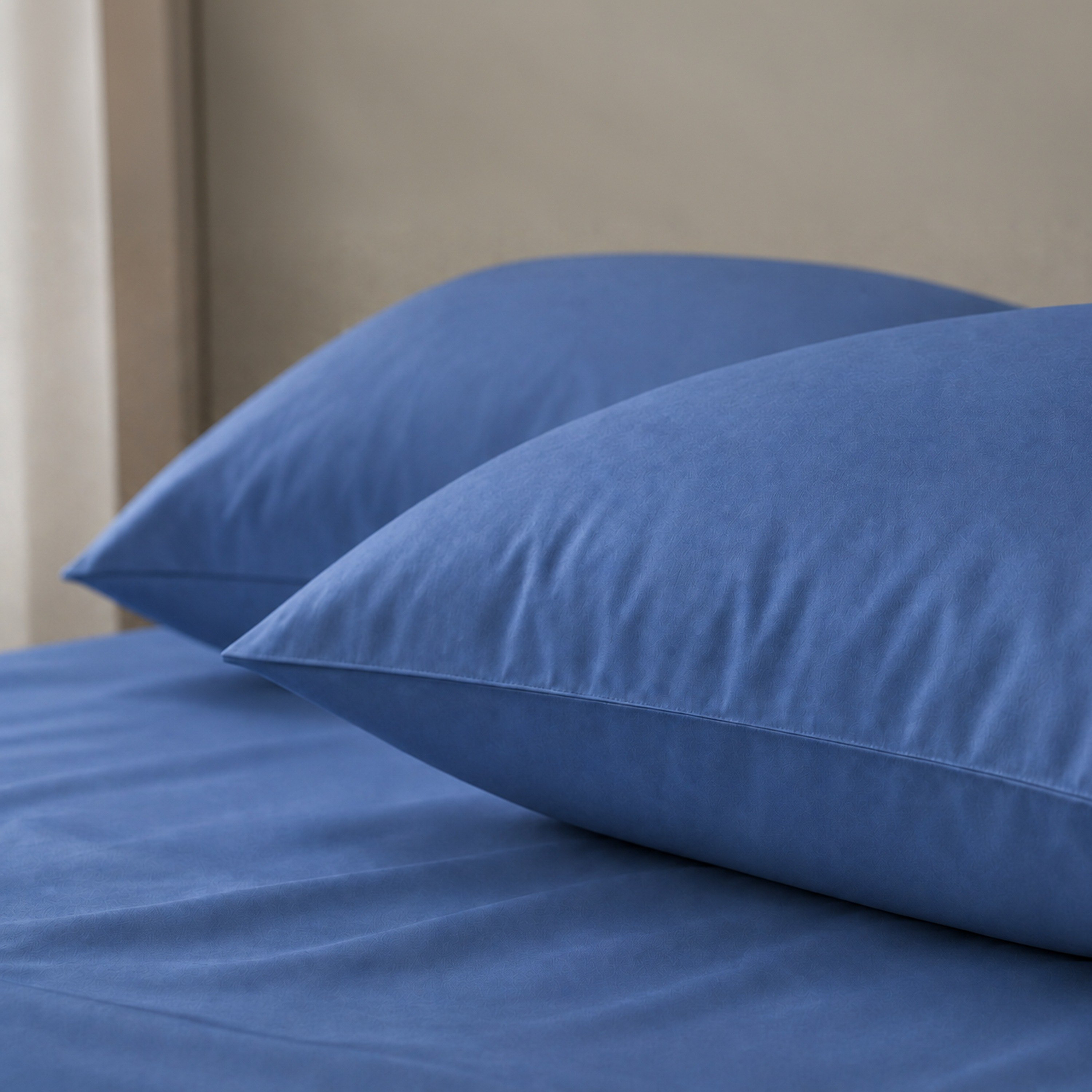 Newport 600 Thread Count 3-Piece Solid Super King Fitted Sheet Set - 180x200+36 cm-hbxhomeware-bedding-fittedsheets-image-3