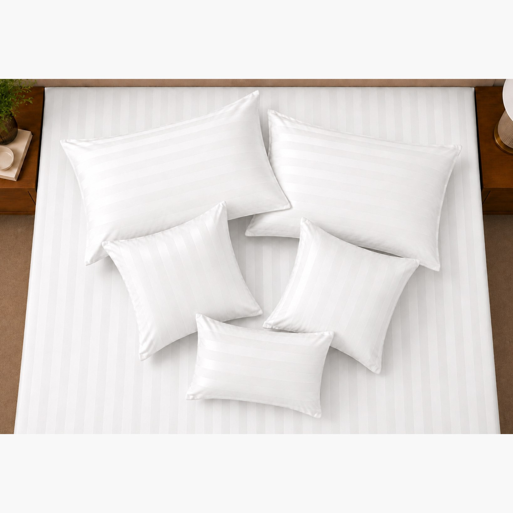 طقم لحاف كينغ بياب 7 قطع بخطوط ساتان وكثافة 600 خيط من نيو بورت، مقاس 220 × 240 سم-hbxhomeware-bedding-bedinabag-image-7