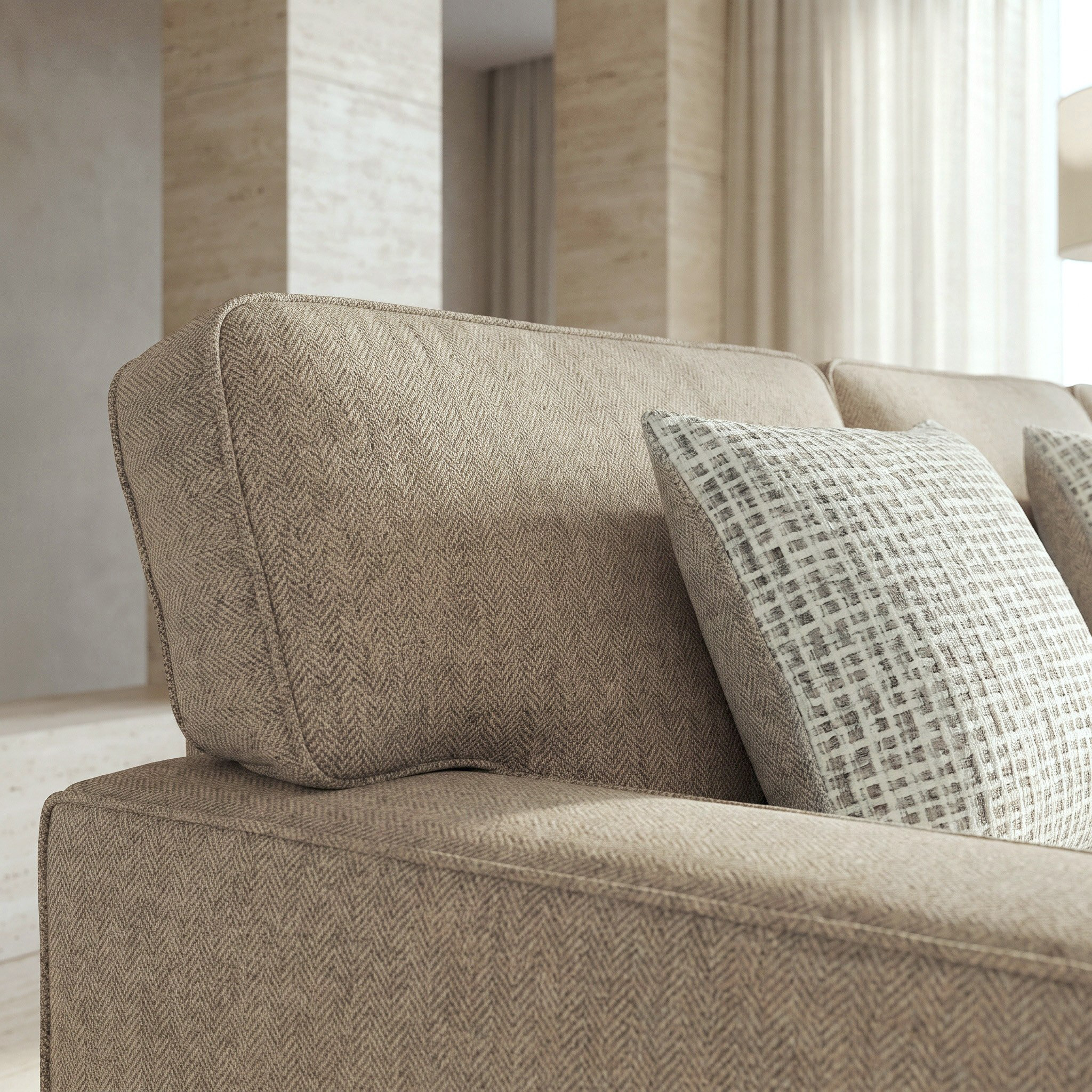 Cannes 2-Seater Fabric Sofa with 2 Cushions-hbxlivingroom-sofasandarmchairs-sofas-image-6