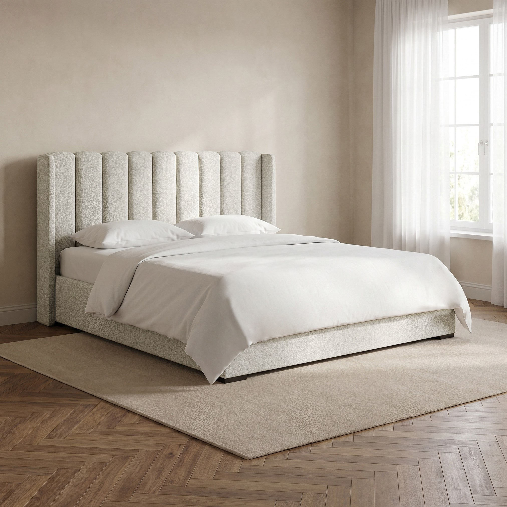 Leonor 5-Piece Upholstered Sintered Stone Top Bedroom Set - 200x200 cm-hbxbedroom-bedsandbedsets-bedroomsets-superking-image-3