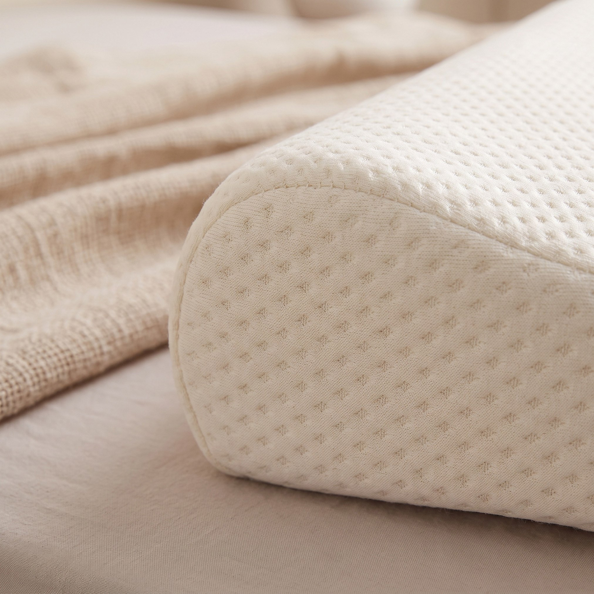 Sleep Ease Contour Memory Foam Pillow - 60x40x12 cm-hbxdecorandfurnishings-bedding-duvetsandpillows-image-2