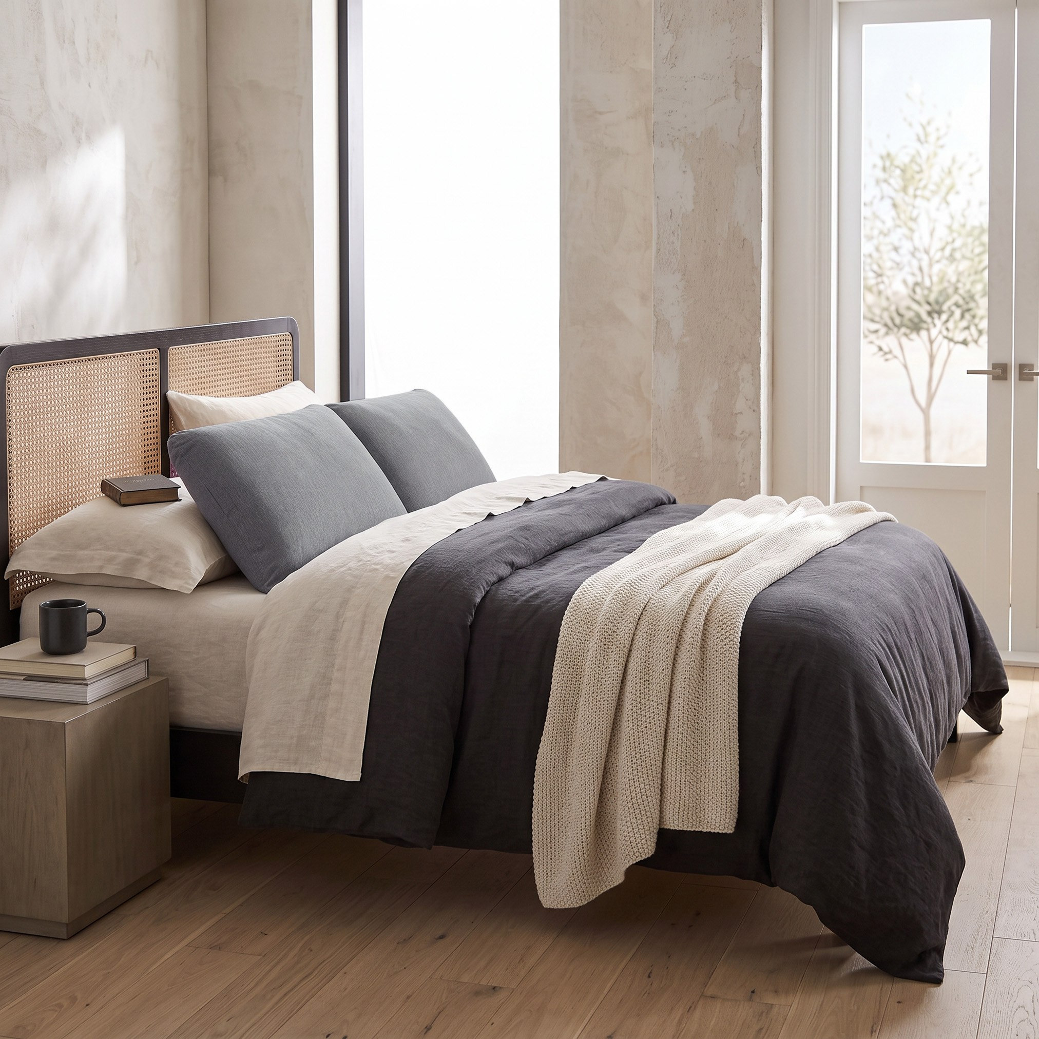 Sleep Ease 2-Piece Memory Foam Pillow Set - 60x40x12 cm-hbxdecorandfurnishings-bedding-duvetsandpillows-image-4