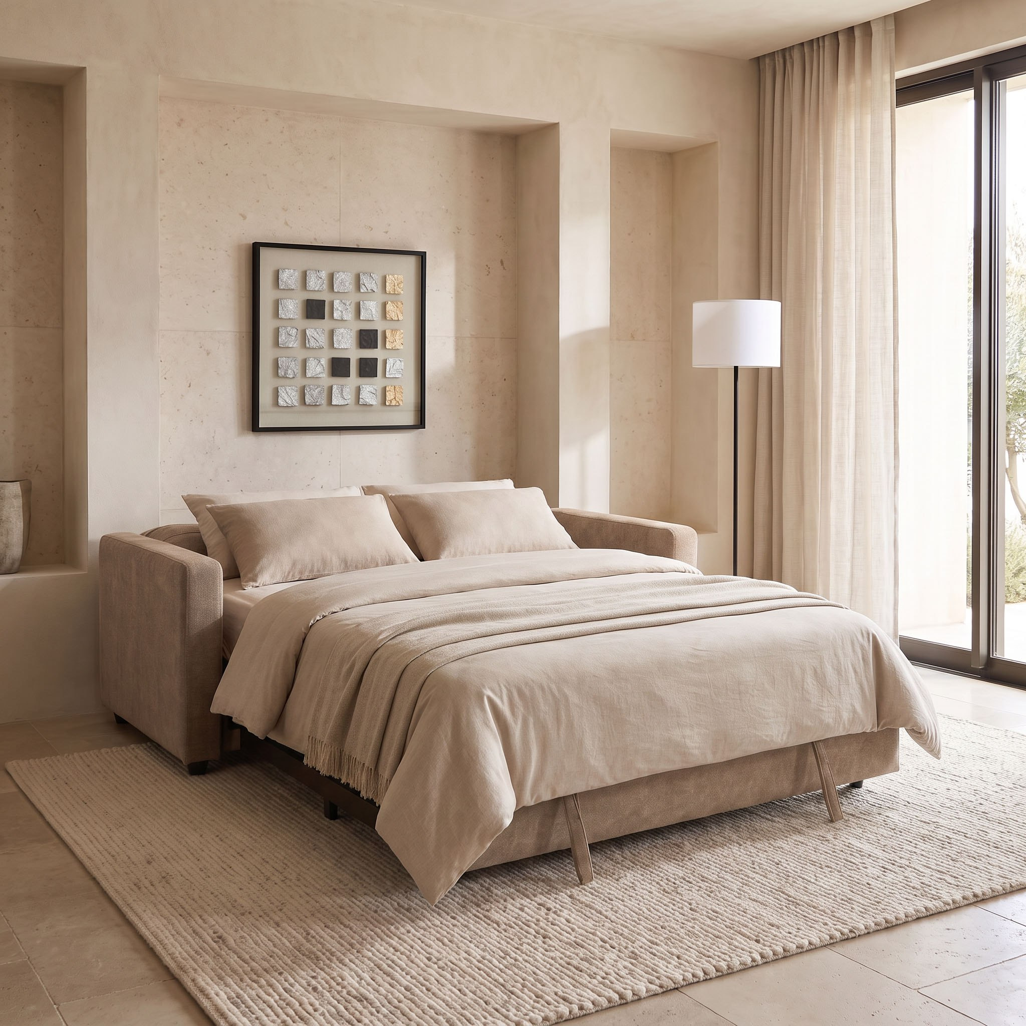 كنبة سرير قماش قابلة للسحب بمقعدين من موفو كودا-hbxfurniture-sofasandarmchairs-sofabeds-image-2