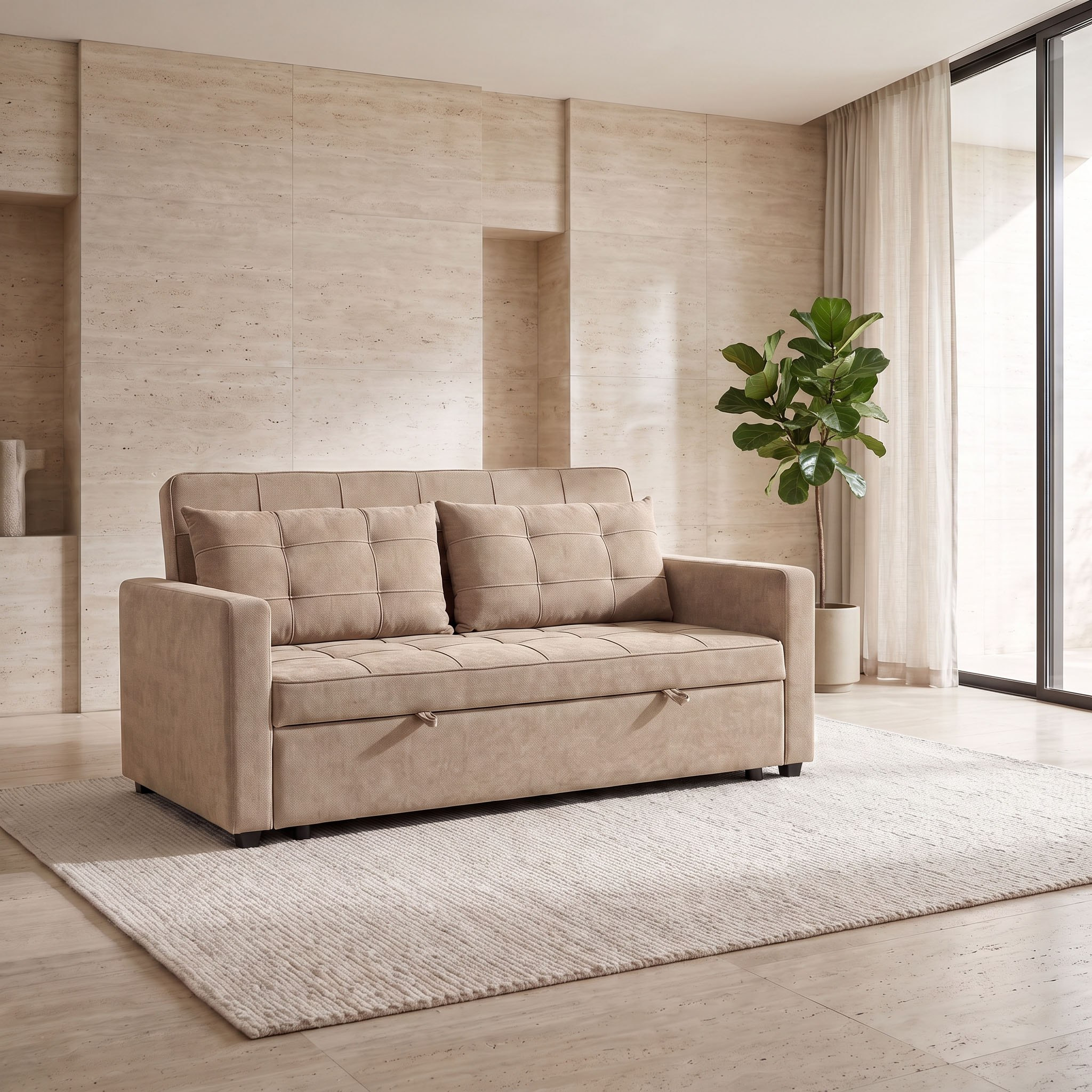 كنبة سرير قماش قابلة للسحب بمقعدين من موفو كودا-hbxfurniture-sofasandarmchairs-sofabeds-image-4