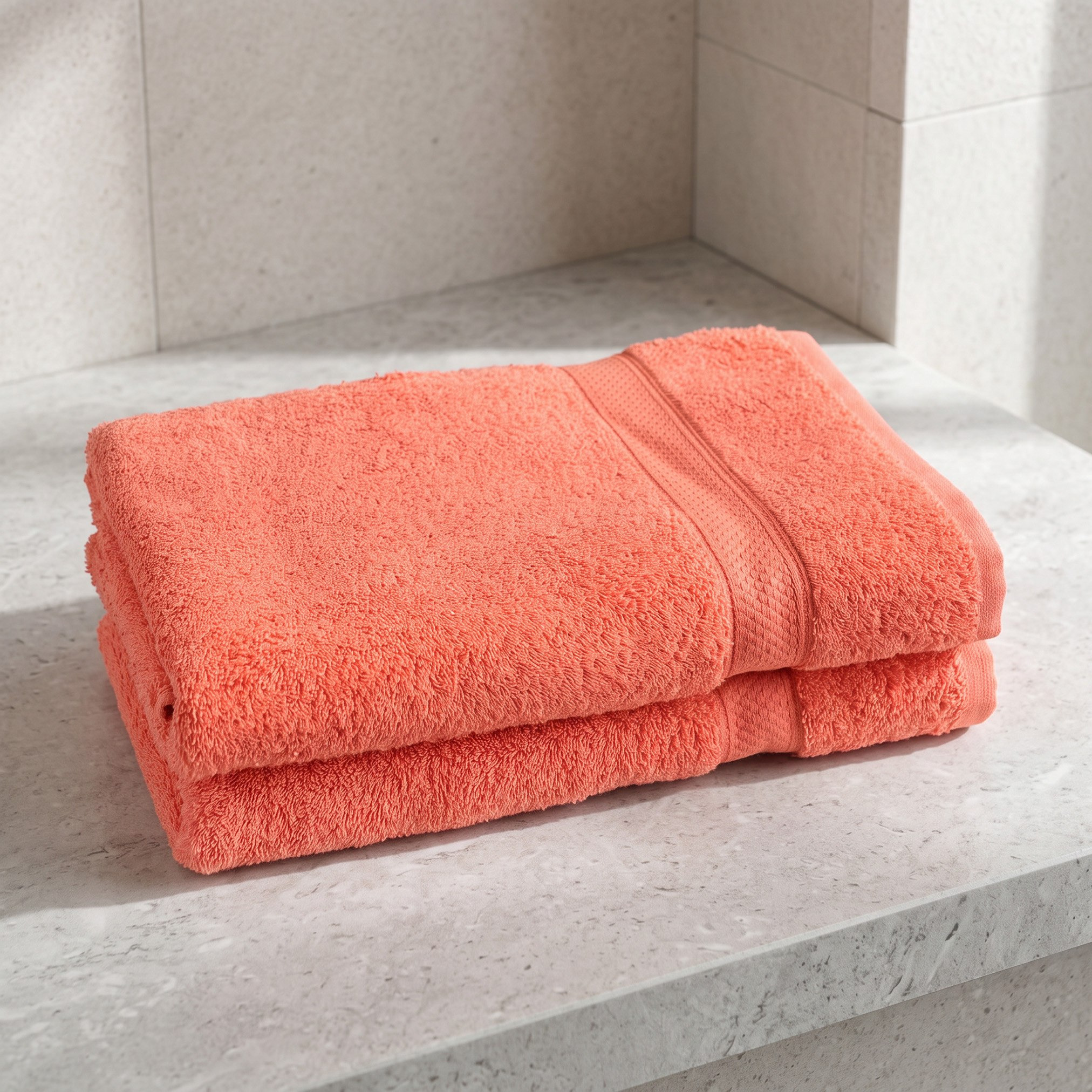 Axis 2-Piece Cotton Bath Towel - 70x140 cm-hbxbathroom-bathroomtextiles-image-1