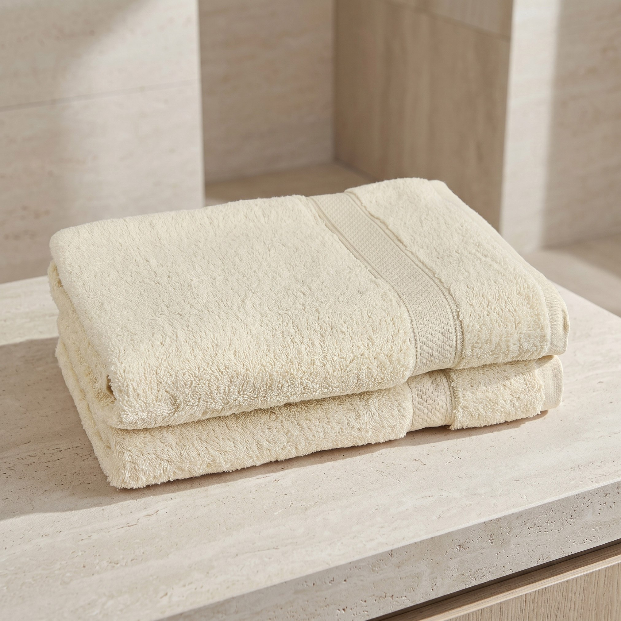 Axis 2-Piece Cotton Bath Towel - 70x140 cm-hbxbathroom-bathroomtextiles-image-1