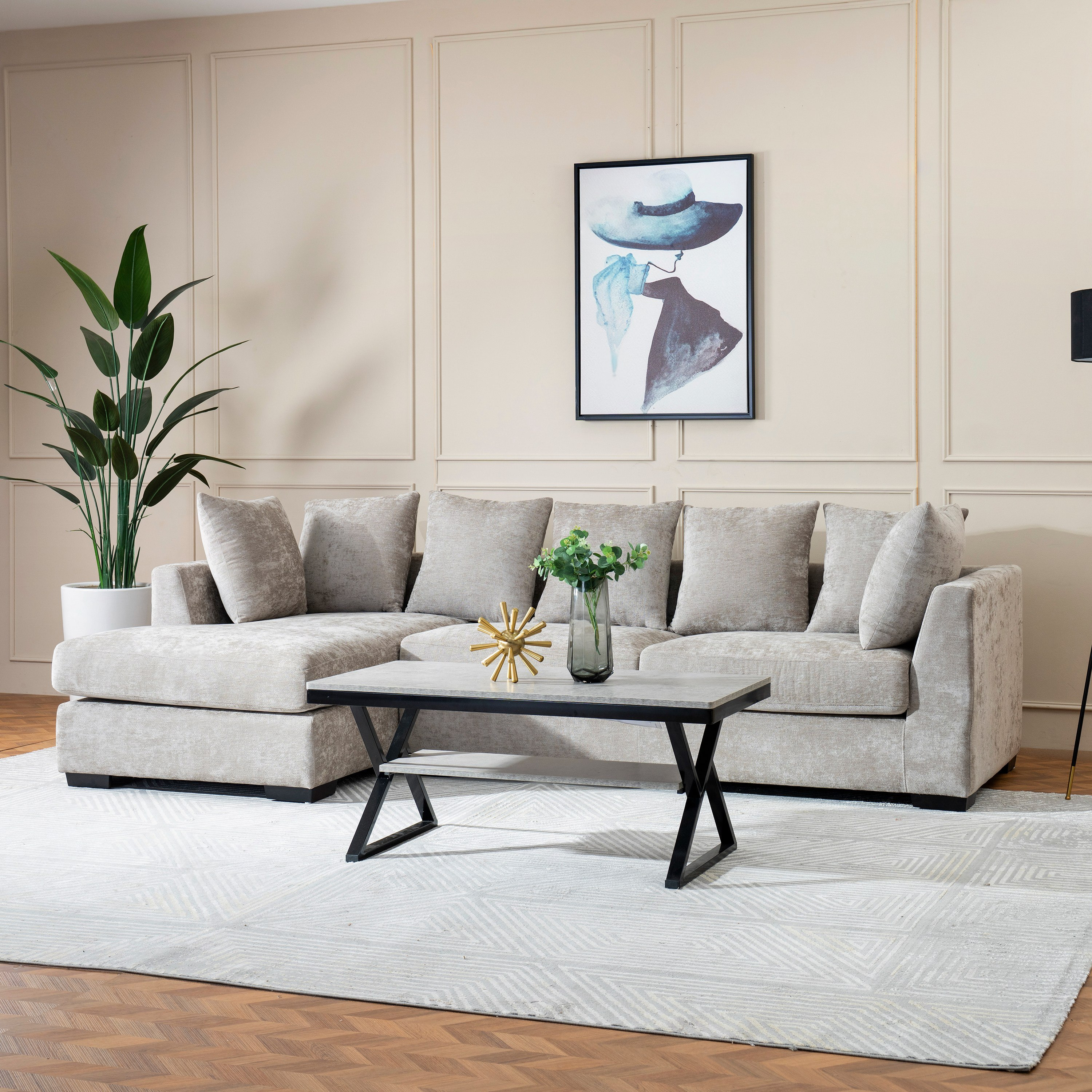 كنبة ركنية يسار قماش بـ4 مقاعد مع 7 وسائد من ثيا-hbxlivingroom-sofasandarmchairs-cornersofas-image-1