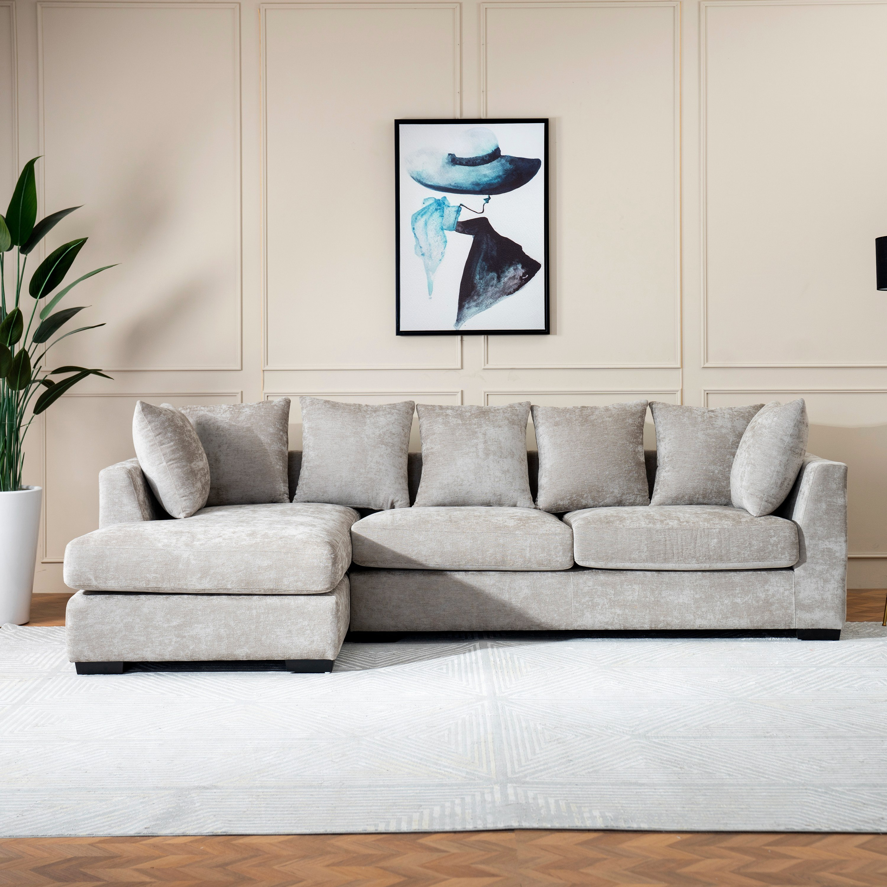 كنبة ركنية يسار قماش بـ4 مقاعد مع 7 وسائد من ثيا-hbxlivingroom-sofasandarmchairs-cornersofas-image-2