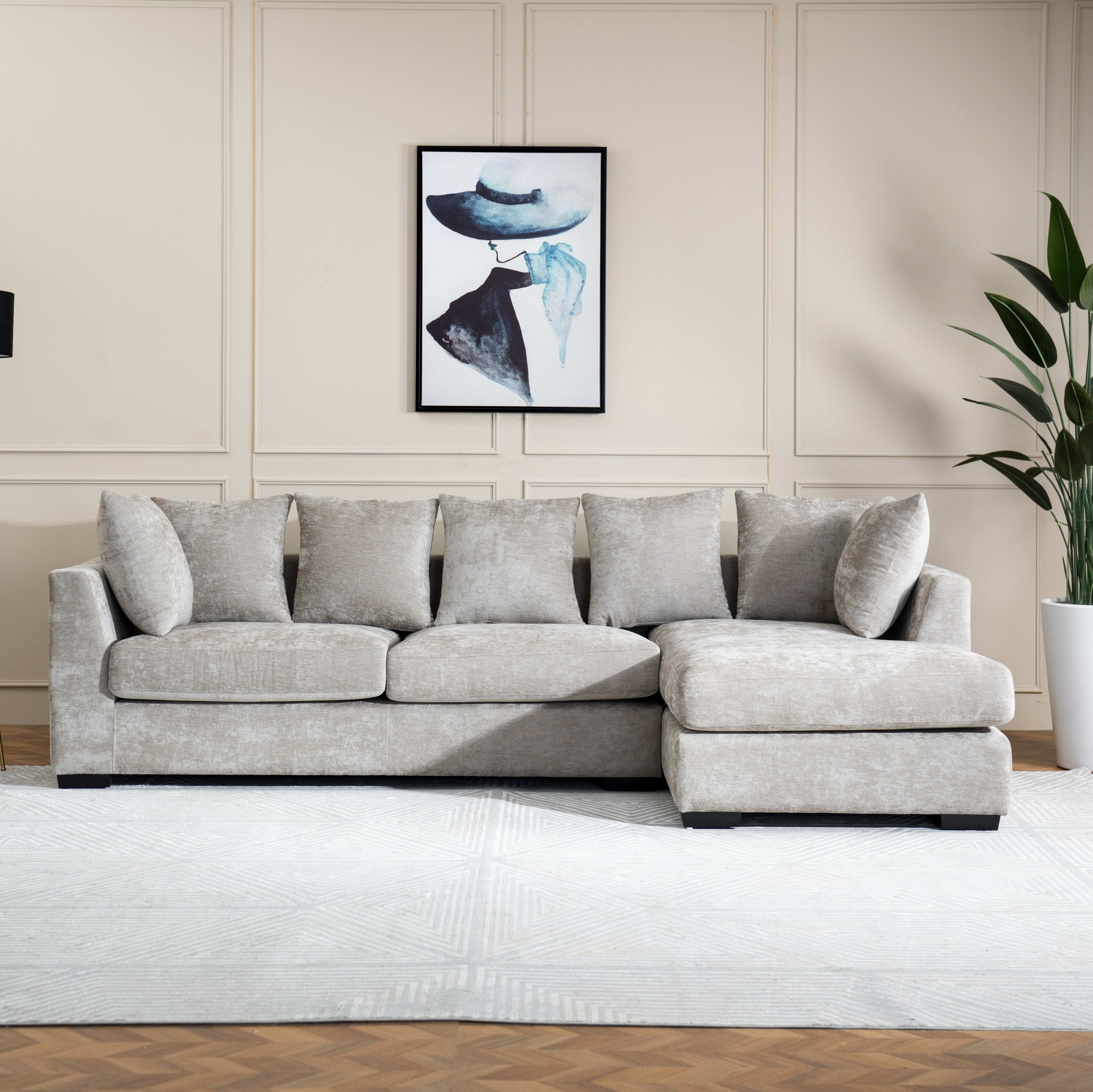 Thea 4-Seater Right Corner Fabric Sofa with 7 Cushions-hbxlivingroom-sofasandarmchairs-cornersofas-image-2