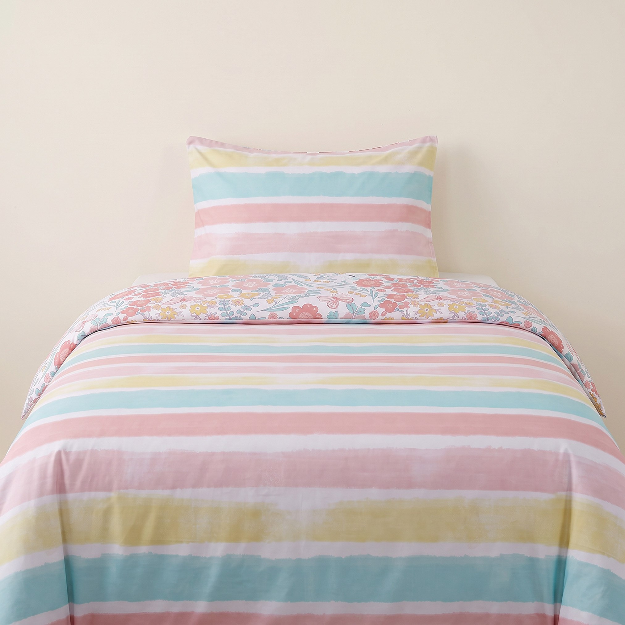 طقم لحاف ألياف دقيقة مقاس فردي قطعتين من فلاترباي ميدوز - 135x220 سم-hbxkidsandyouth-beddingandfurnishings-comfortersets-image-2