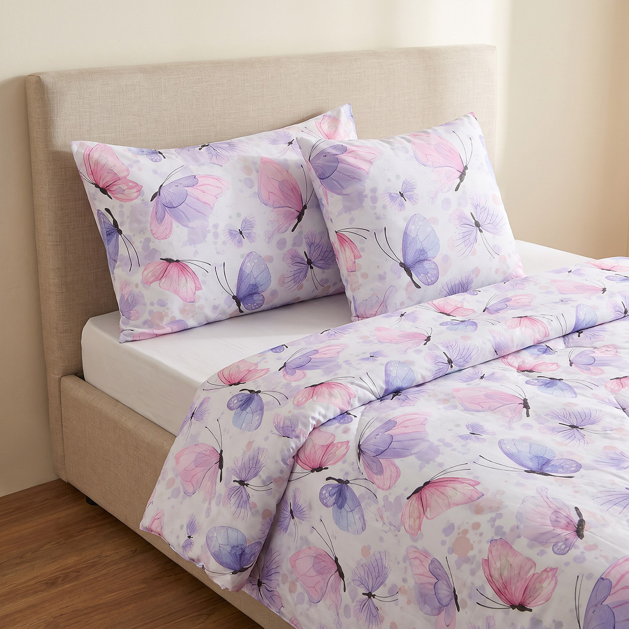 طقم لحاف توين 4 قطع من الألياف الدقيقة دريم سكيب من سلامبر - 120 × 200 سم-hbxkidsandyouth-beddingandfurnishings-comfortersets-image-1