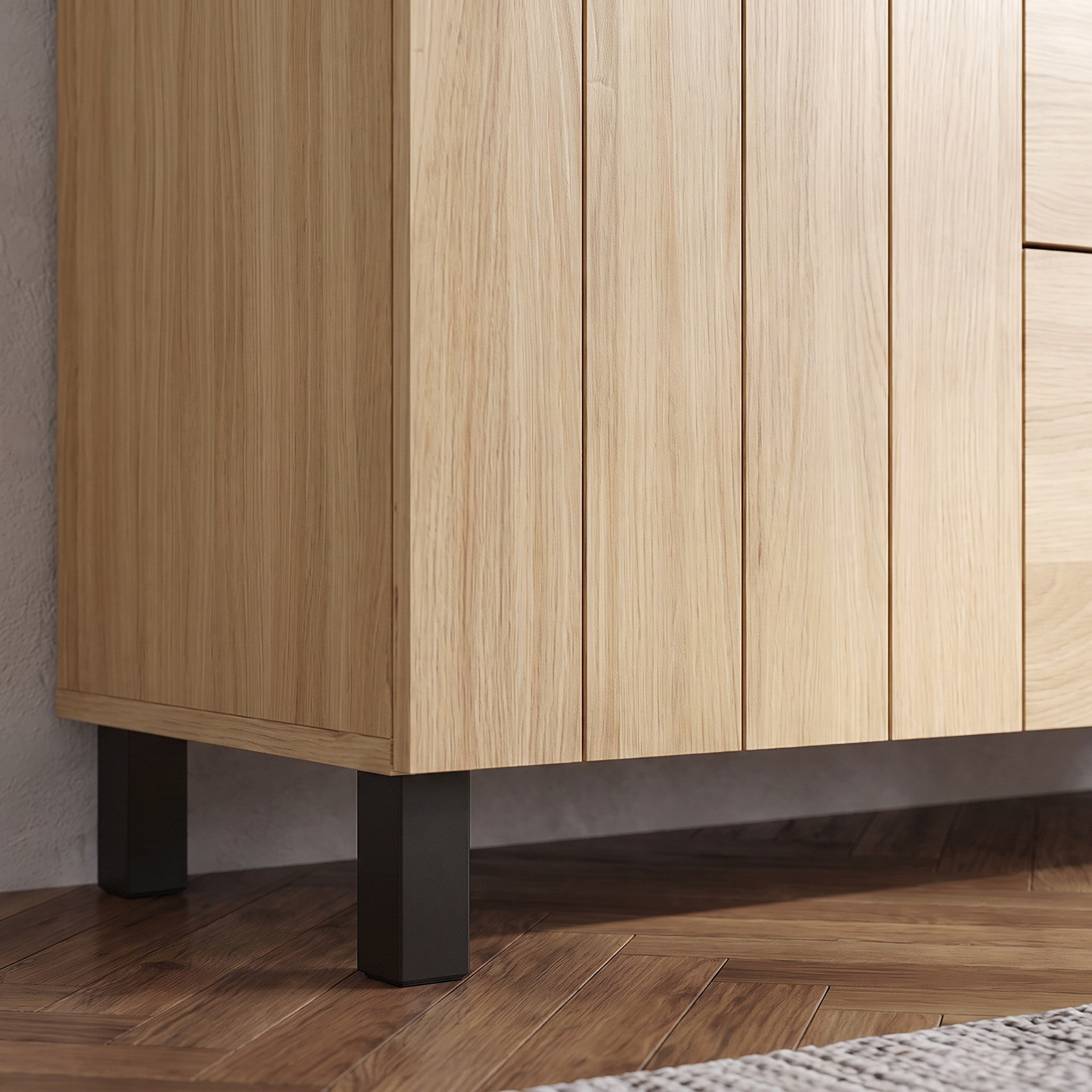 خزانة جانبية ببابين و3 أدراج من أوكيارد إدموند-hbxfurniture-diningroom-buffetsandsideboards-image-5