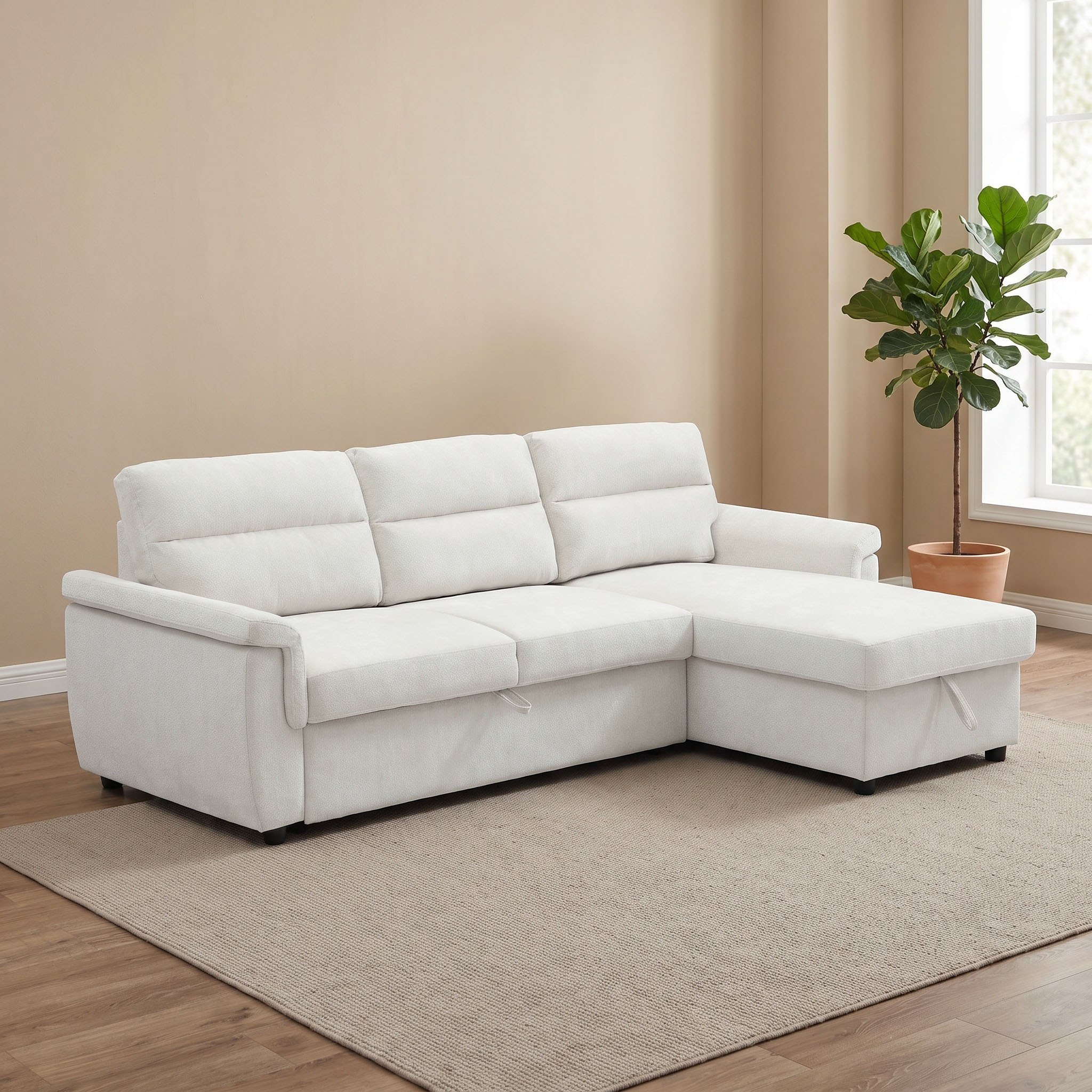 كنبة سرير ركنية قماش قابلة للعكس بـ3 مقاعد ومساحة تخزين من ديلانو-hbxfurniture-sofasandarmchairs-sofabeds-image-4
