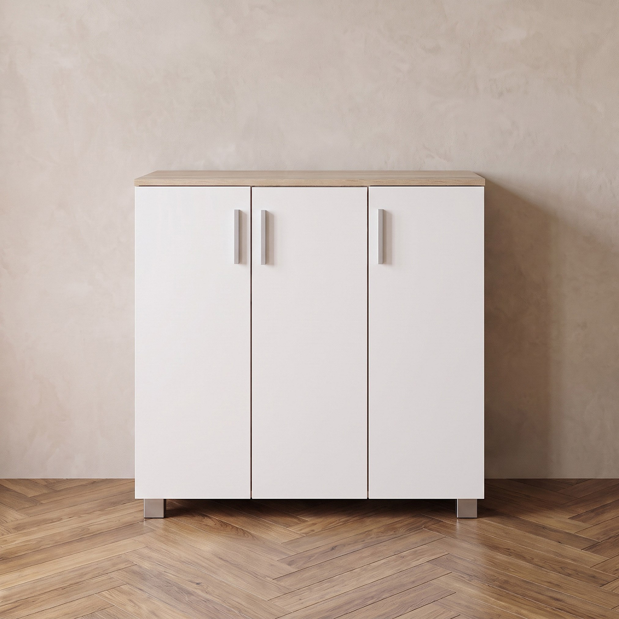 Movo Coda Patara 18 Pairs 3 Door Shoe Cabinet-hbxbedroom-shoecabinetsandracks-image-3