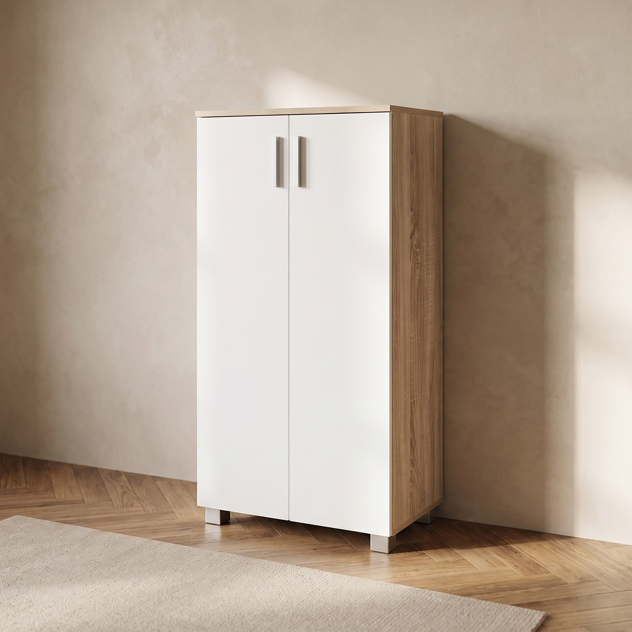 Movo Coda Patara 18 Pairs 2 Door Shoe Cabinet-hbxbedroom-shoecabinetsandracks-image-2