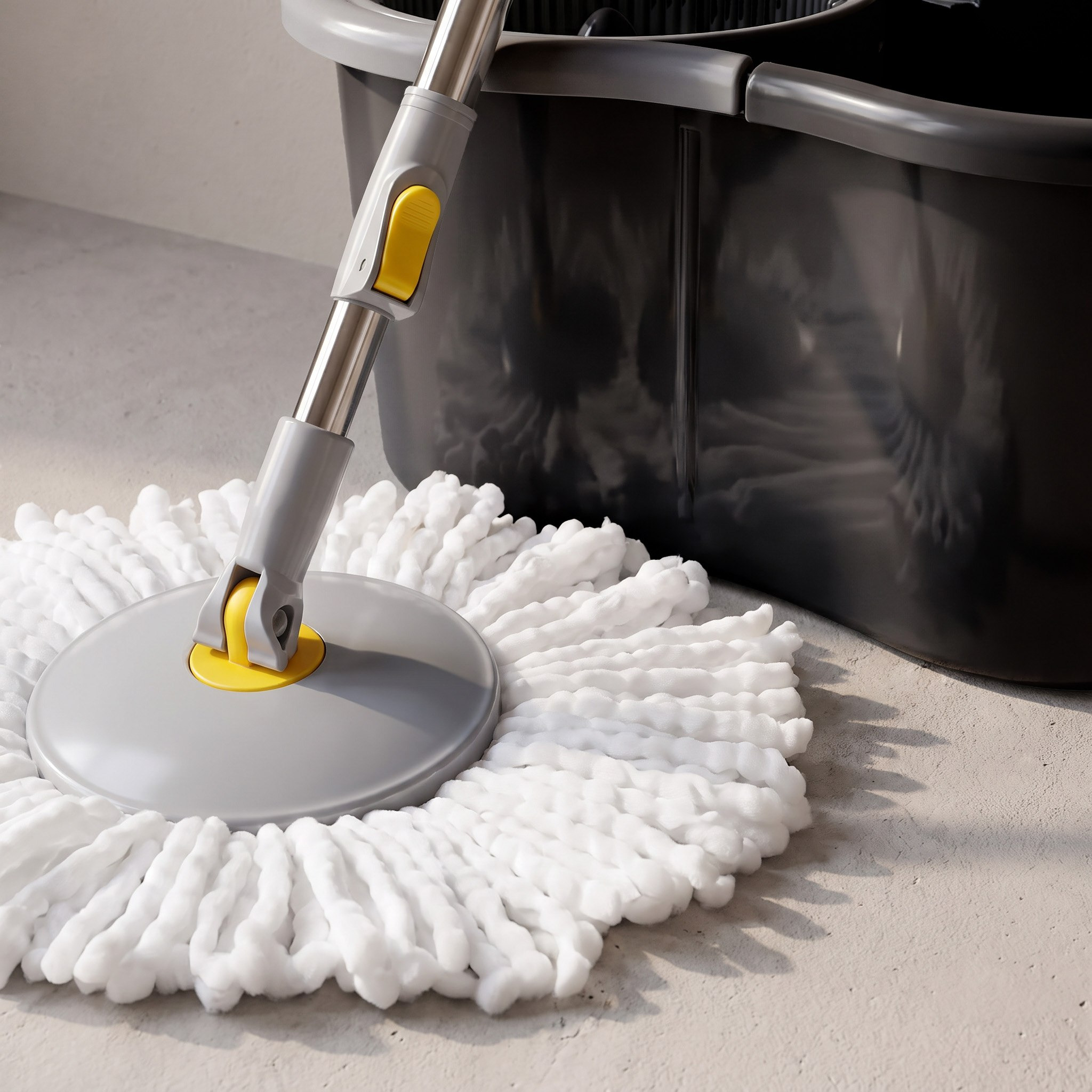Atlanta 360 Degree Easy Spin Mop Bucket Set-hbxbathroom-laundry-cleaningaccessories-image-3