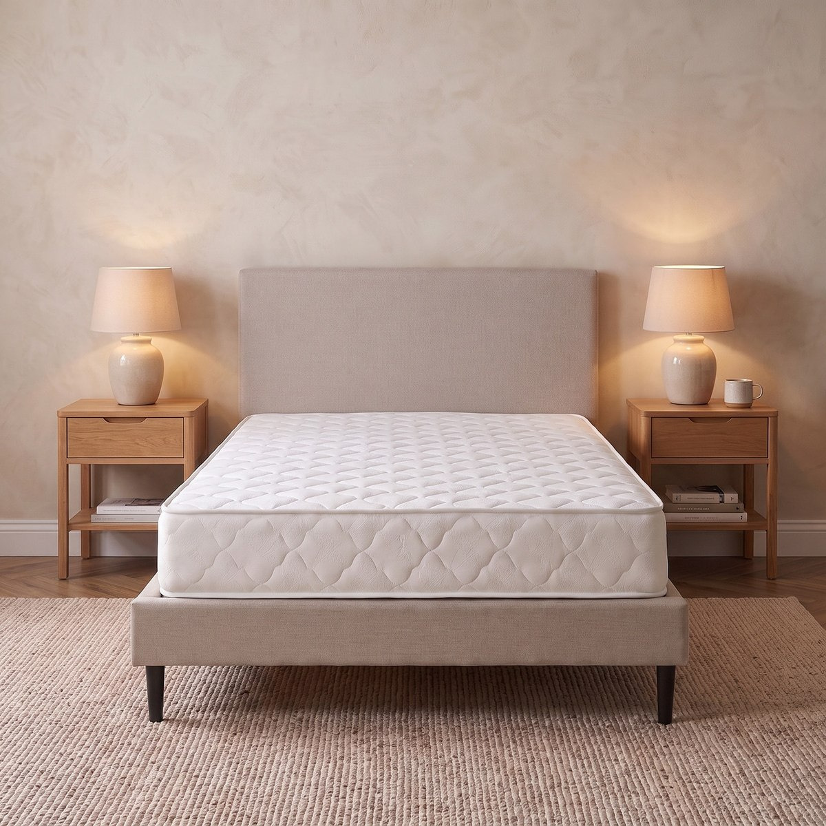i-SleepEase-iPostureCare Firm Pocket Spring Single Mattress - 90x200x20 cm-hbxfurniture-bedroom-mattresses-single-image-2