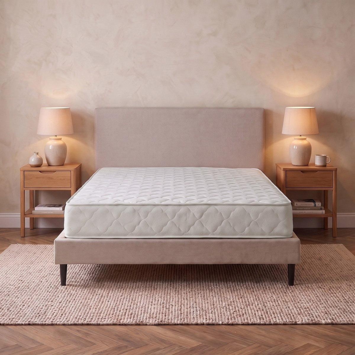 iSleepEase-iPostureCare Firm Pocket Spring Twin Mattress - 120x200x20 cm-hbxfurniture-mattresses-twin-image-2