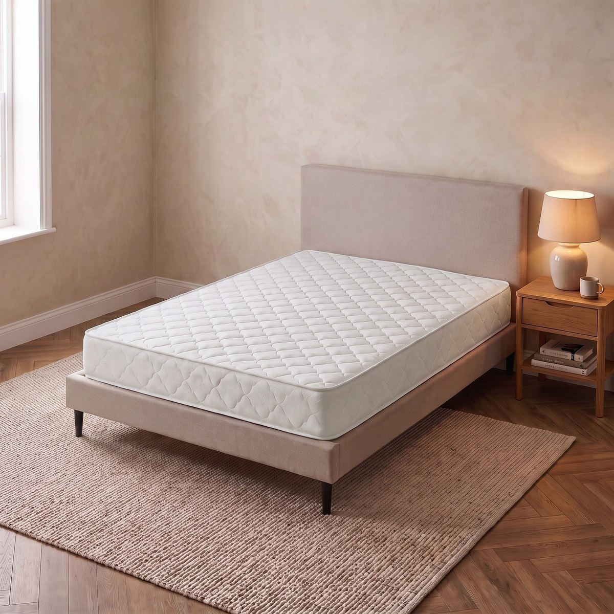 iSleepEase-iPostureCare Firm Pocket Spring Twin Mattress - 120x200x20 cm-hbxfurniture-mattresses-twin-image-3