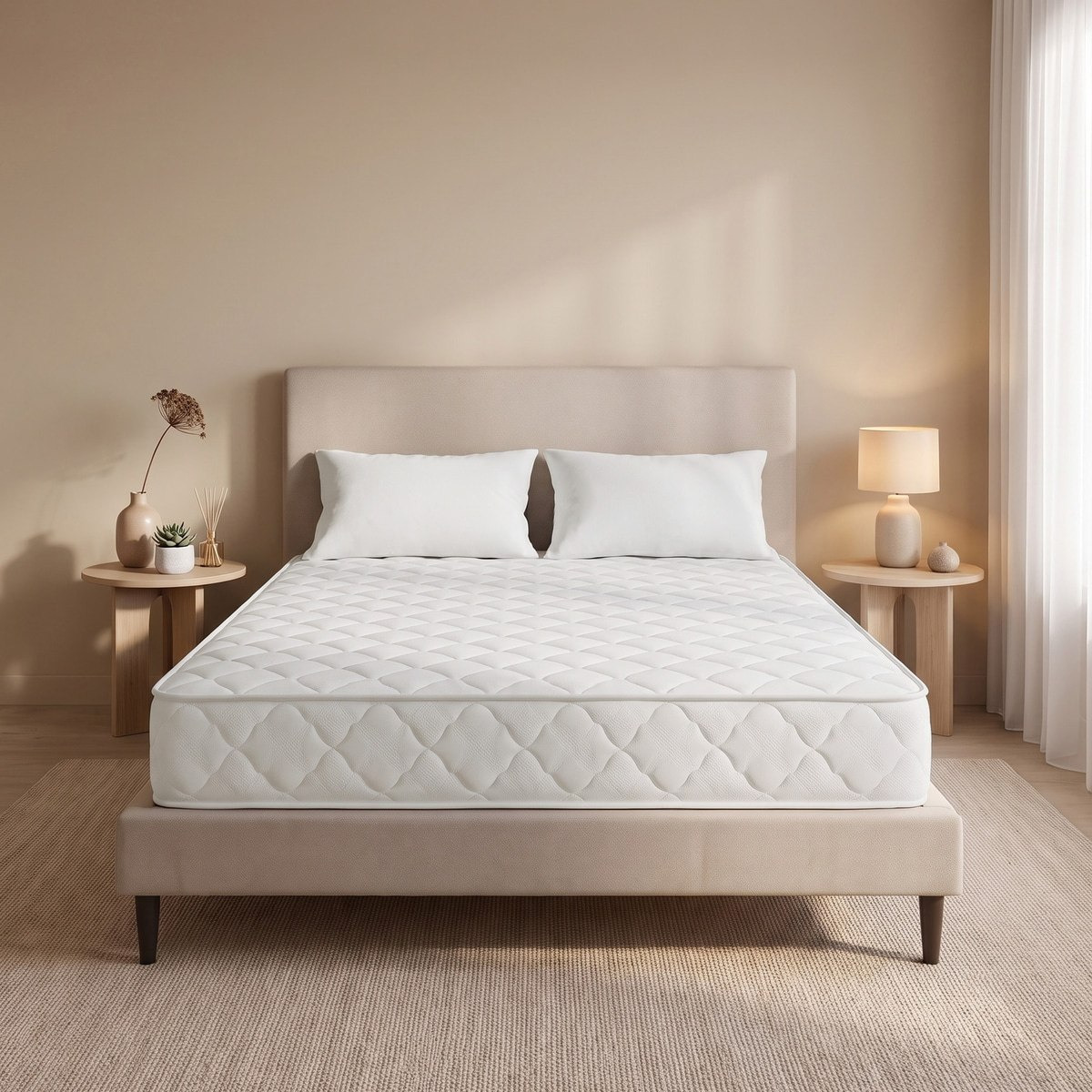 iSleepEase-iPostureCare Firm Pocket Spring Twin Mattress - 120x200x20 cm-hbxfurniture-mattresses-twin-image-5