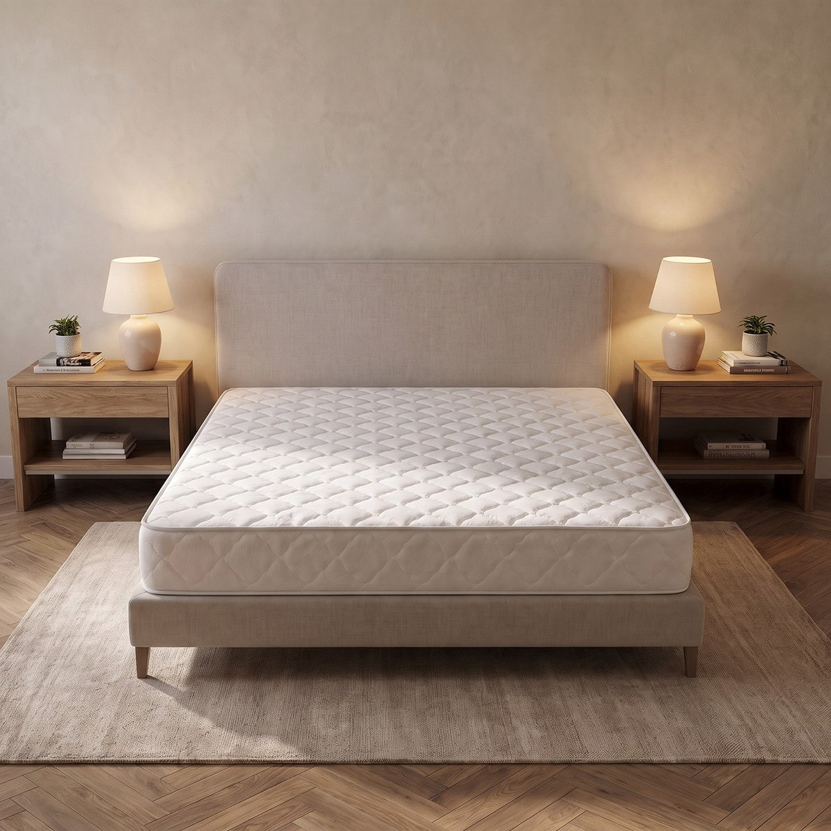 i-SleepEase-iPostureCare Firm Pocket Spring Queen Mattress - 150x200x20 cm-hbxbedroom-mattresses-queen-image-2