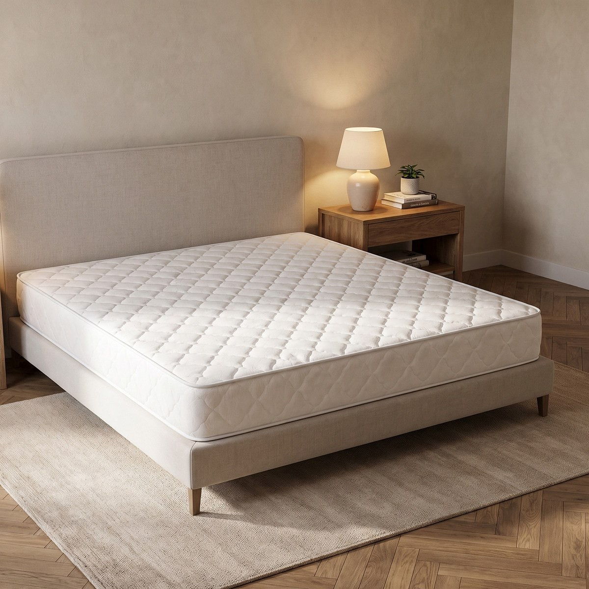 i-SleepEase-iPostureCare Firm Pocket Spring King Mattress - 180x200x20 cm-hbxfurniture-mattresses-king-image-1