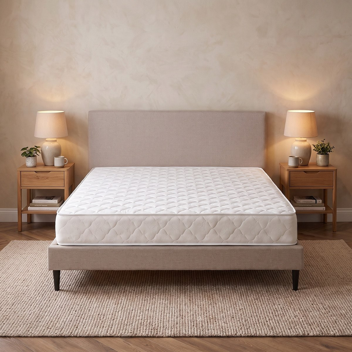 i-SleepEase-iPostureCare Firm Pocket Spring King Mattress - 180x200x20 cm-hbxfurniture-mattresses-king-image-2