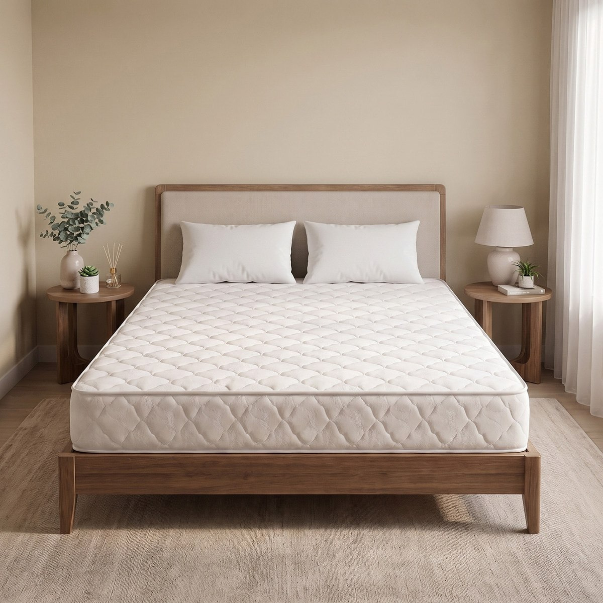 i-SleepEase-iPostureCare Firm Pocket Spring King Mattress - 180x200x20 cm-hbxfurniture-mattresses-king-image-5