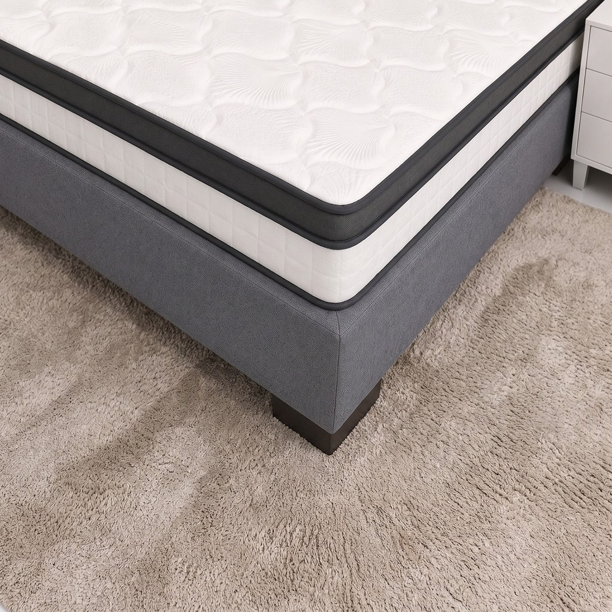 i-SleepEase-iRestora Firm Pocket Spring Single Mattress - 90x190x25 cm-hbxfurniture-bedroom-mattresses-single-image-4