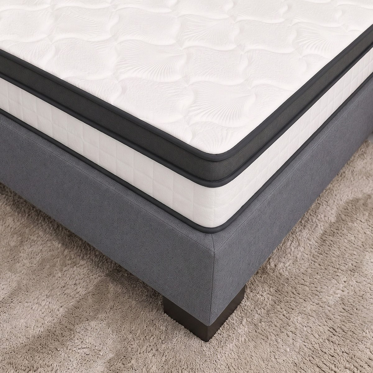 iSleepEase-iRestora Firm Pocket Spring Single Mattress - 90x200x25 cm-hbxfurniture-bedroom-mattresses-single-image-1