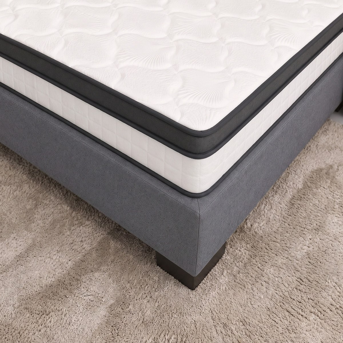 i-SleepEase-iRestora Firm Pocket Spring Twin Mattress - 120x200x25 cm-hbxfurniture-mattresses-twin-image-1